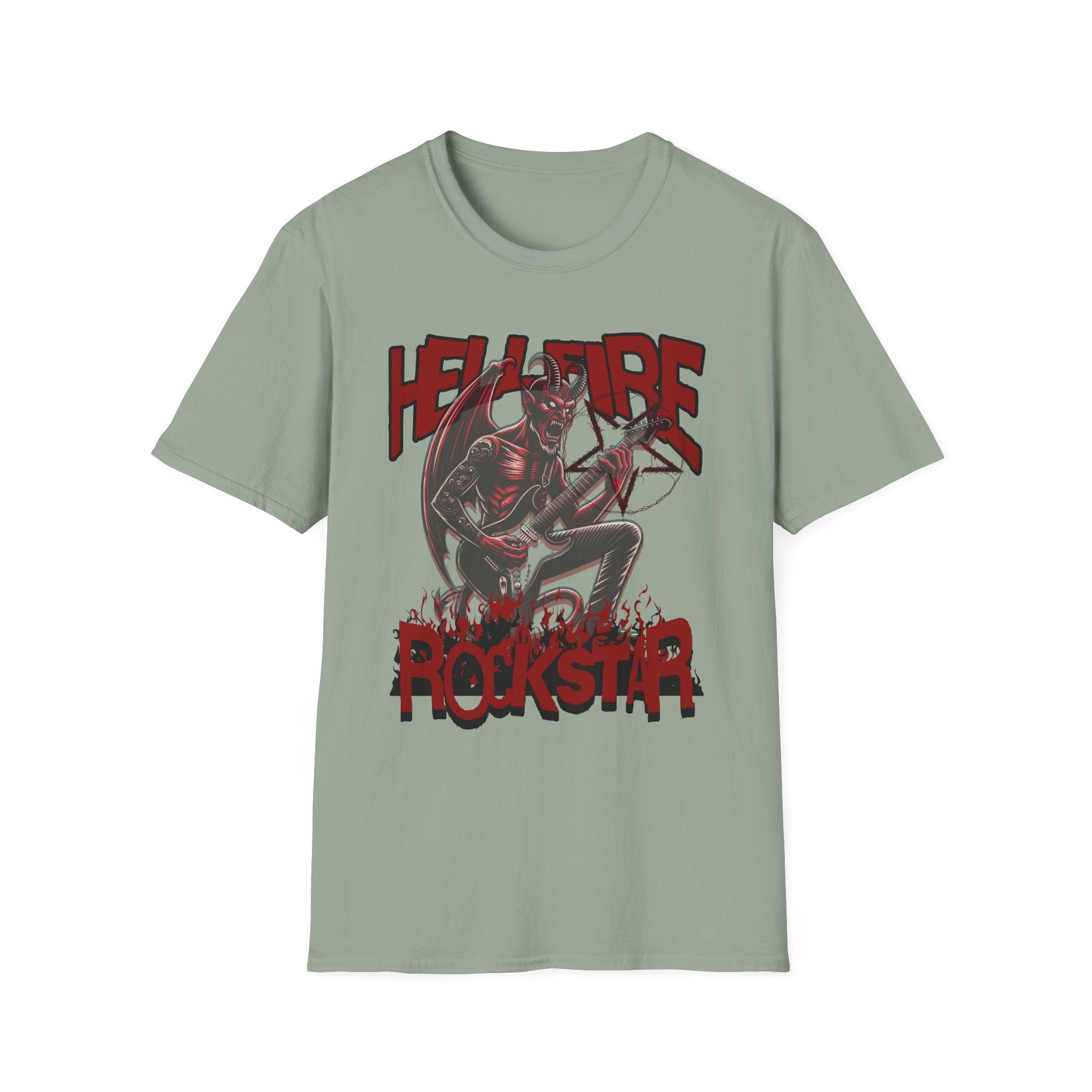 Hellfire Rockstar T-Shirt - Shirt Cave
