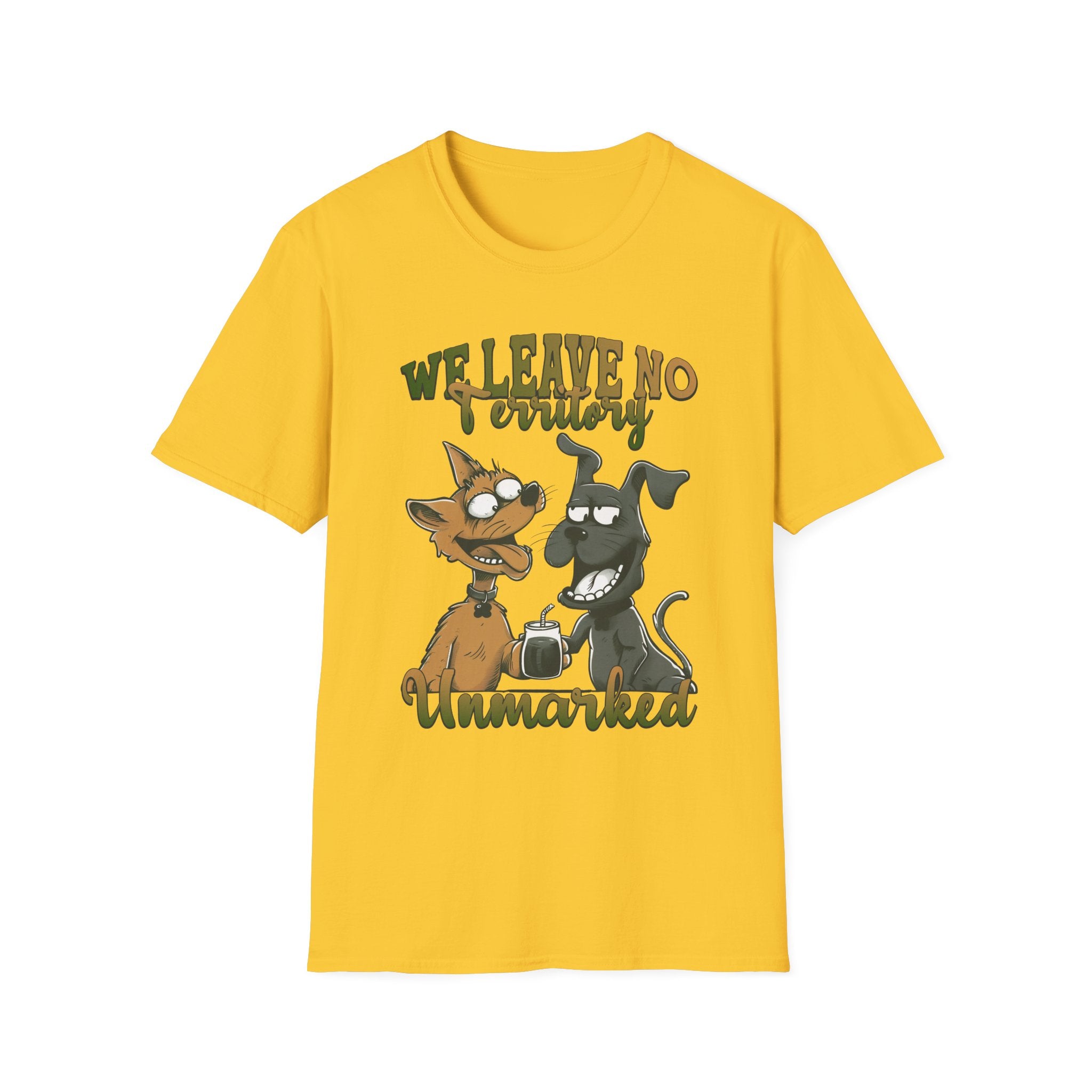 We Leave No Territory Unmarked T-Shirt - Shirt Cave