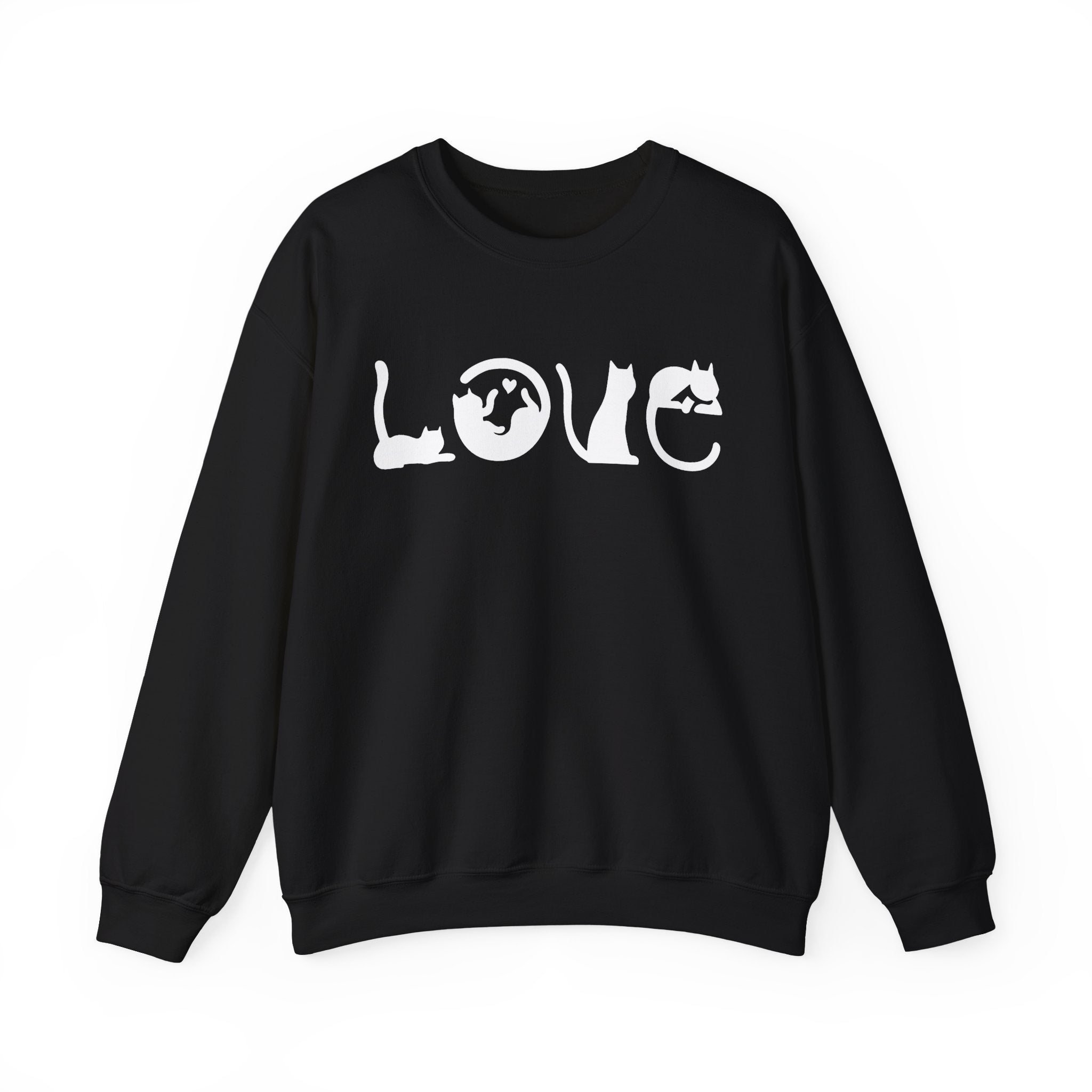 Love Cats Sweatshirt - Shirt Cave