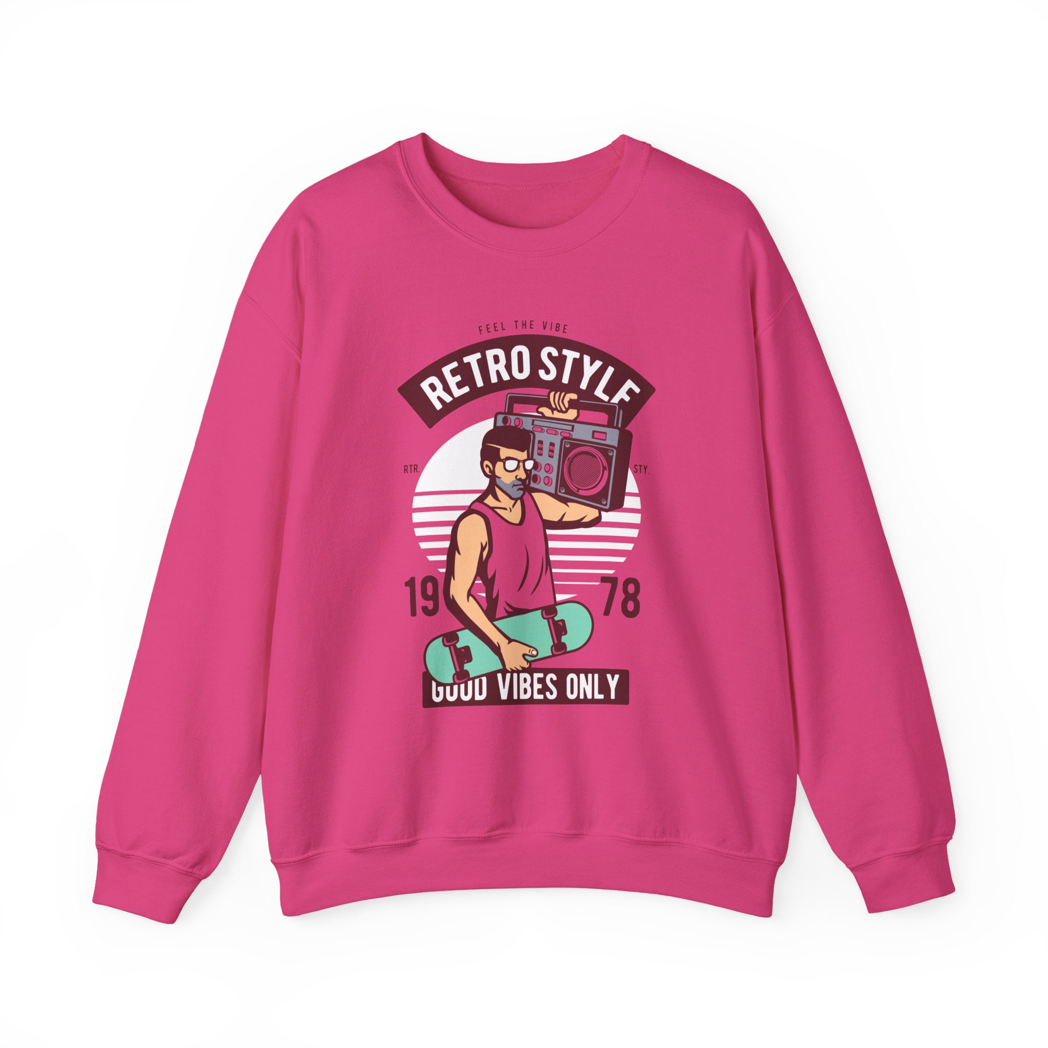 Retro Style Sweatshirt - Shirt Cave