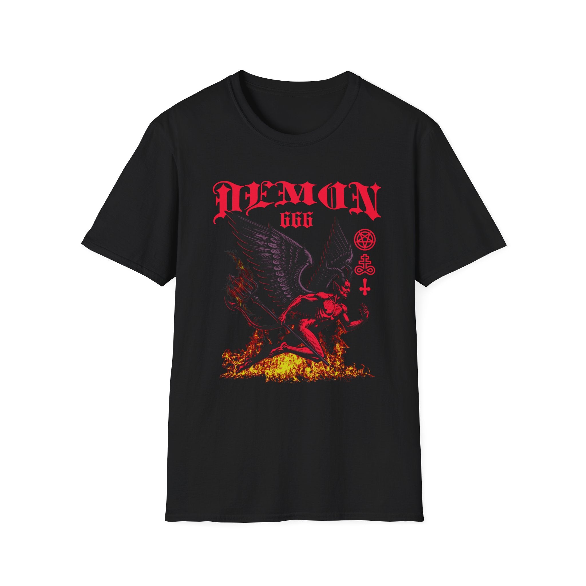 Demon 666 T-Shirt - Shirt Cave