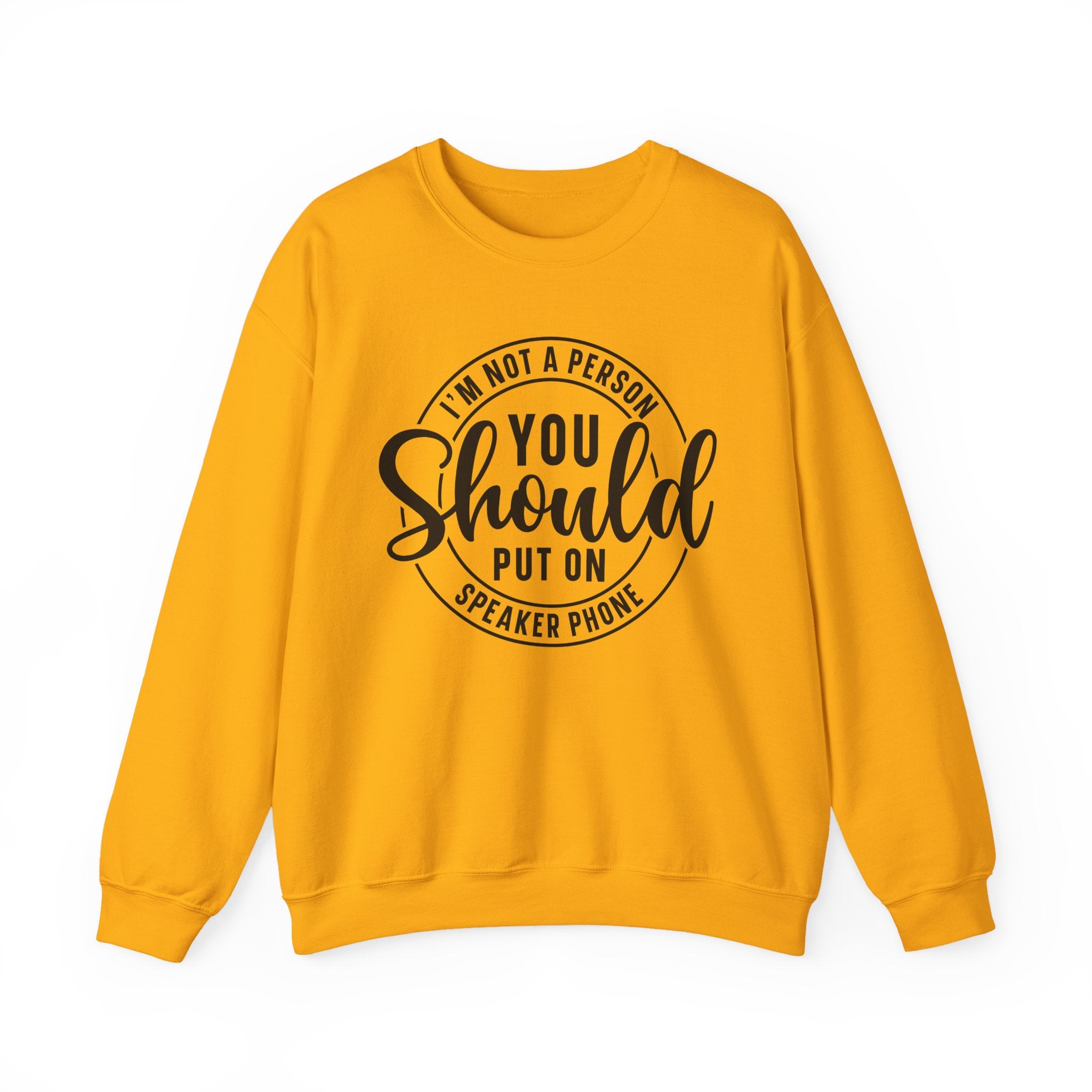 Speaker Phone Sweatshirt - Shirt Cave