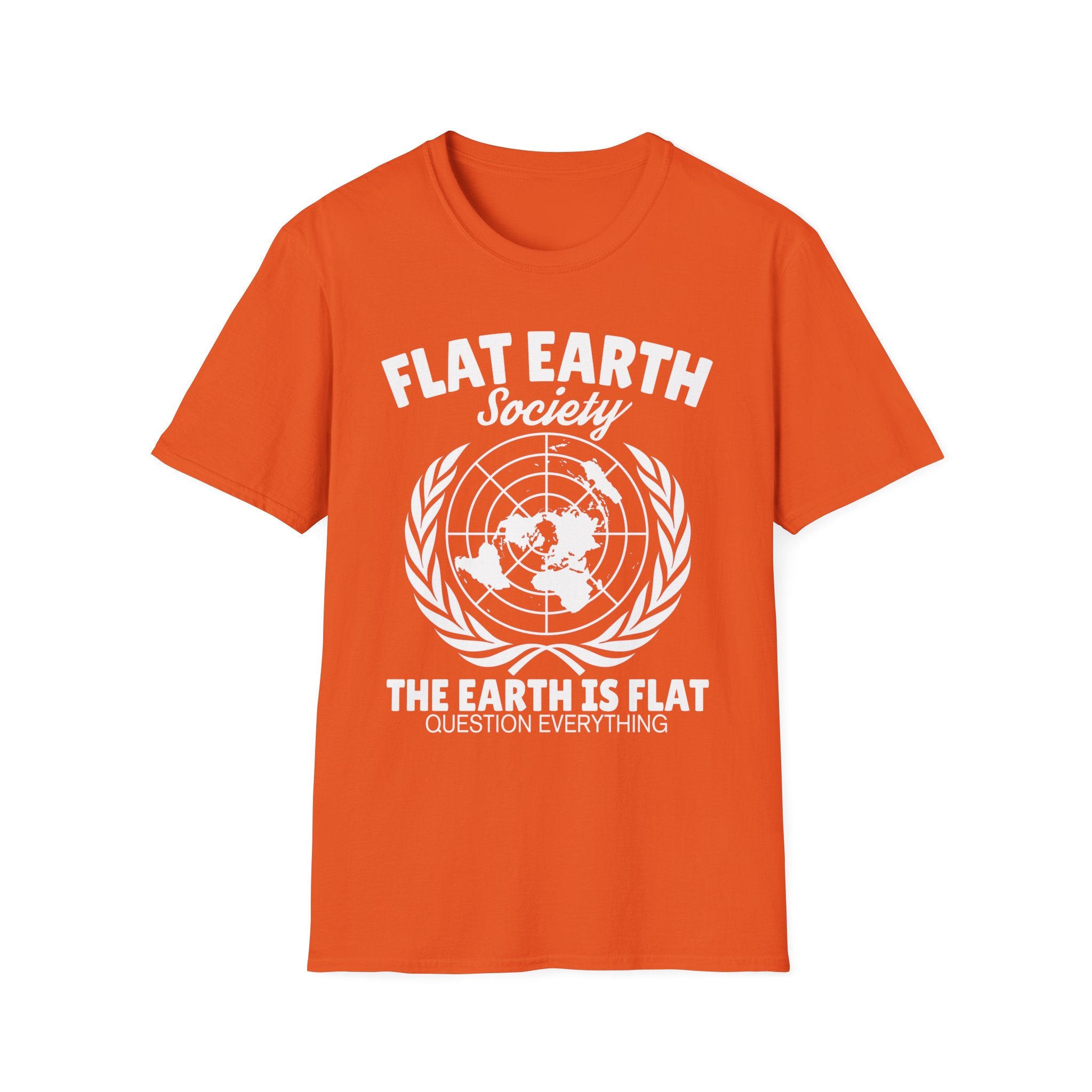 Flat Earth Society T-Shirt - Shirt Cave