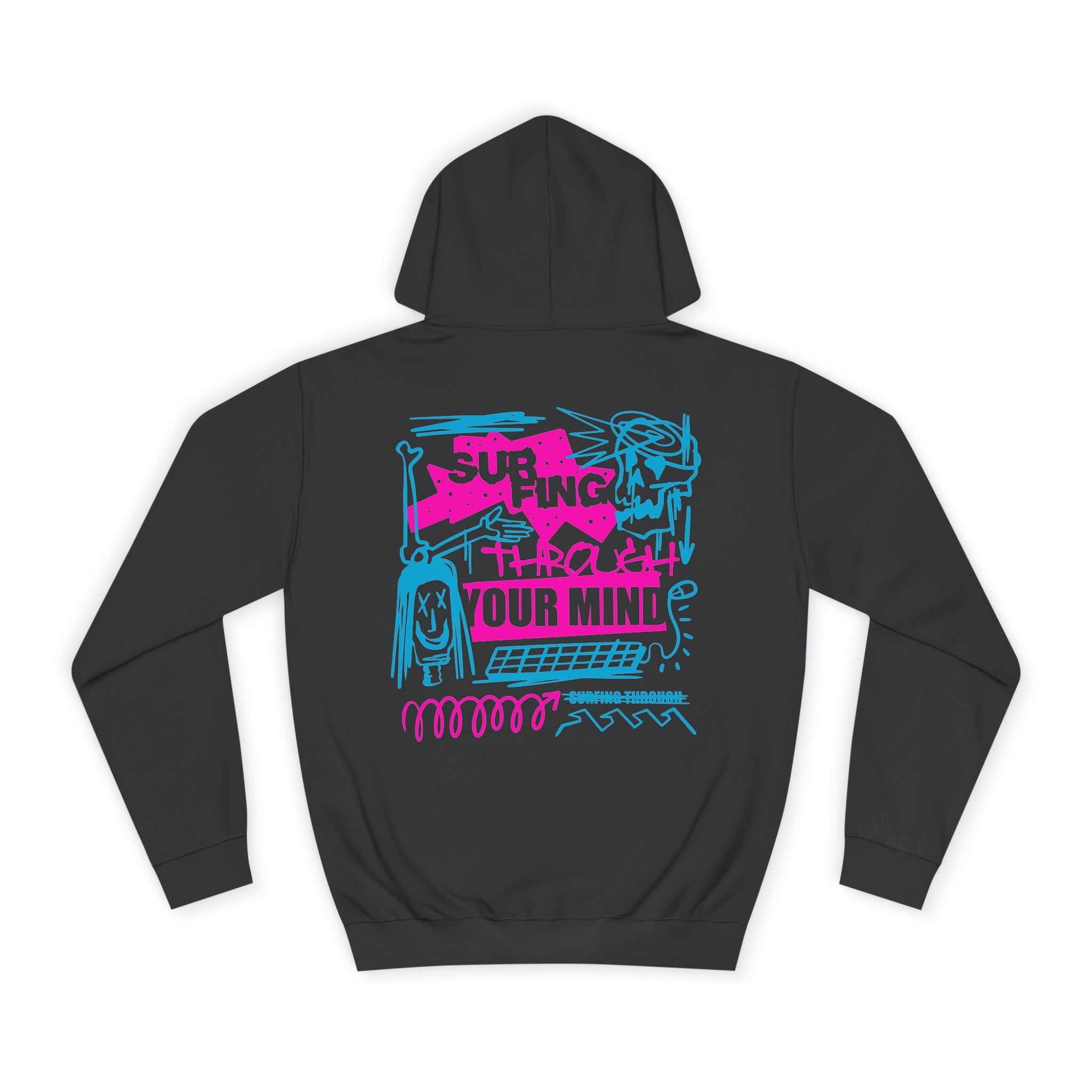 Surfing Through Your Mind Hoodie - Shirt Cave