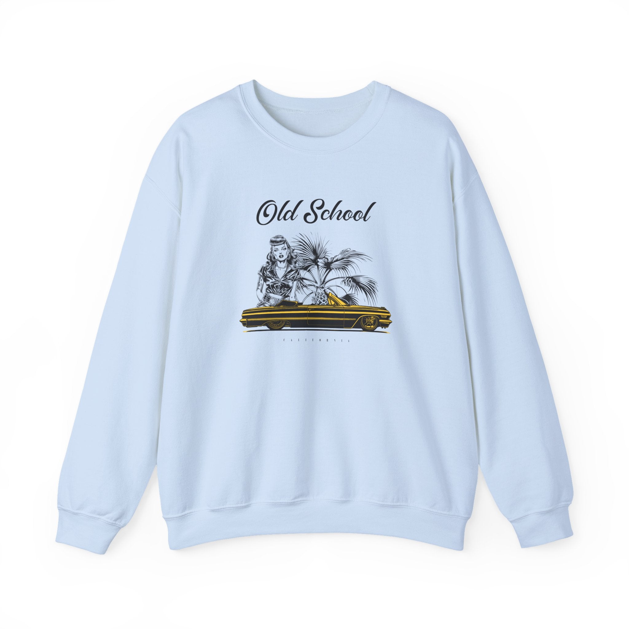 Old School California Sweatshirt - Shirt Cave