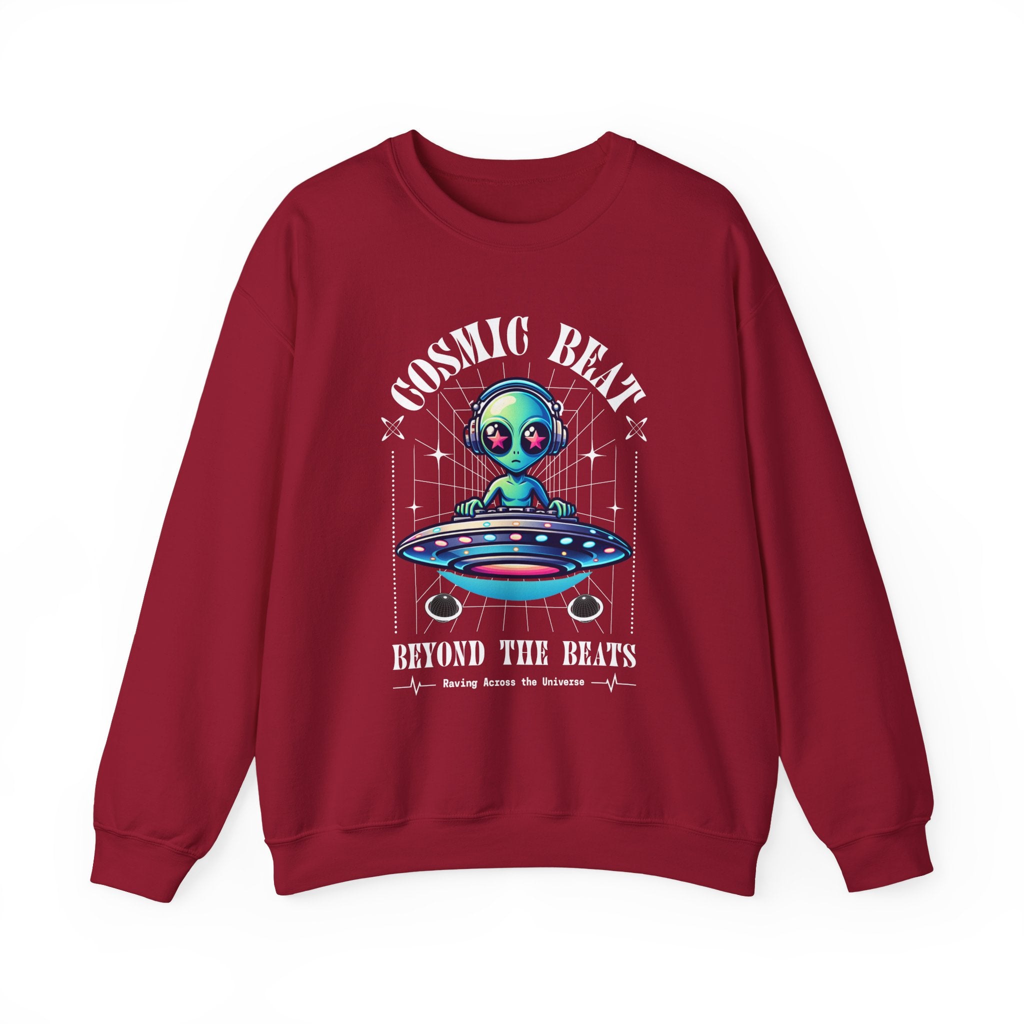Cosmic Beat Alien Sweatshirt - Shirt Cave