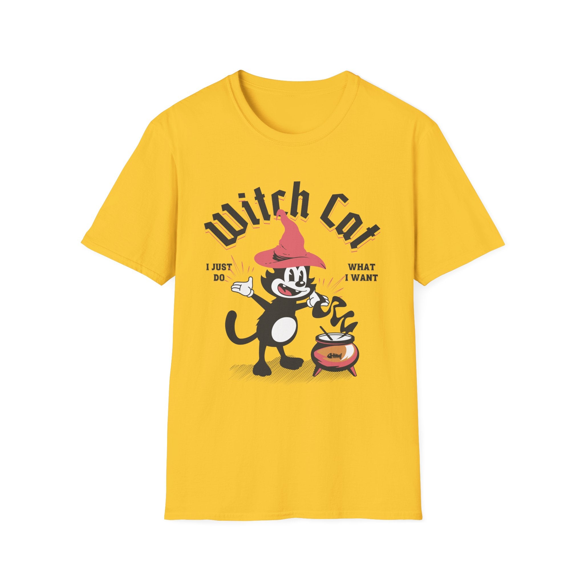 Witch Cat T-Shirt - Shirt Cave