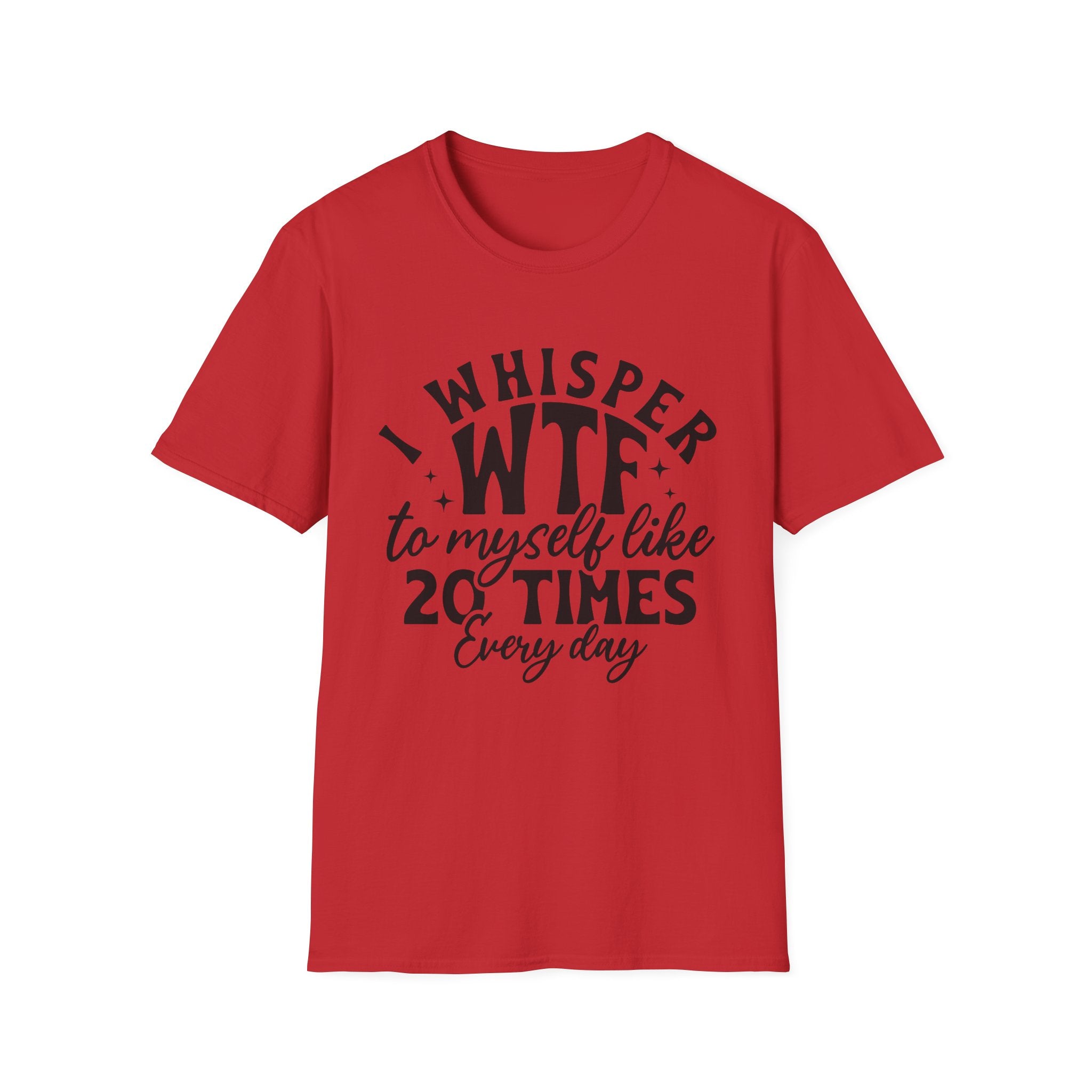 I Whisper WTF T-Shirt - Shirt Cave