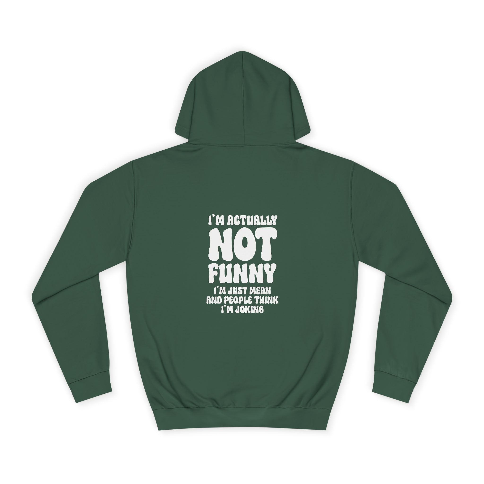 I'm Actually Not Funny Hoodie - Shirt Cave