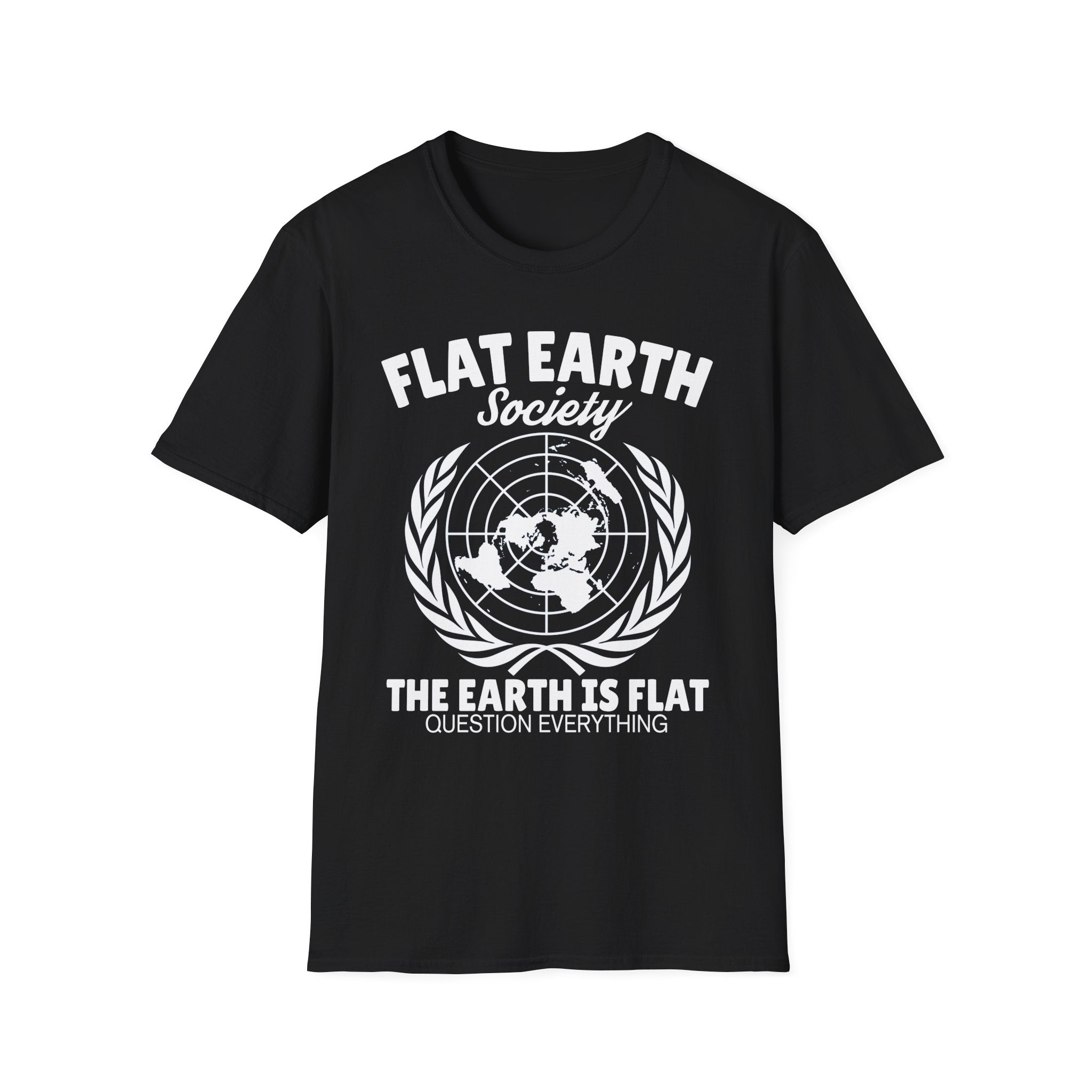 Flat Earth Society T-Shirt - Shirt Cave