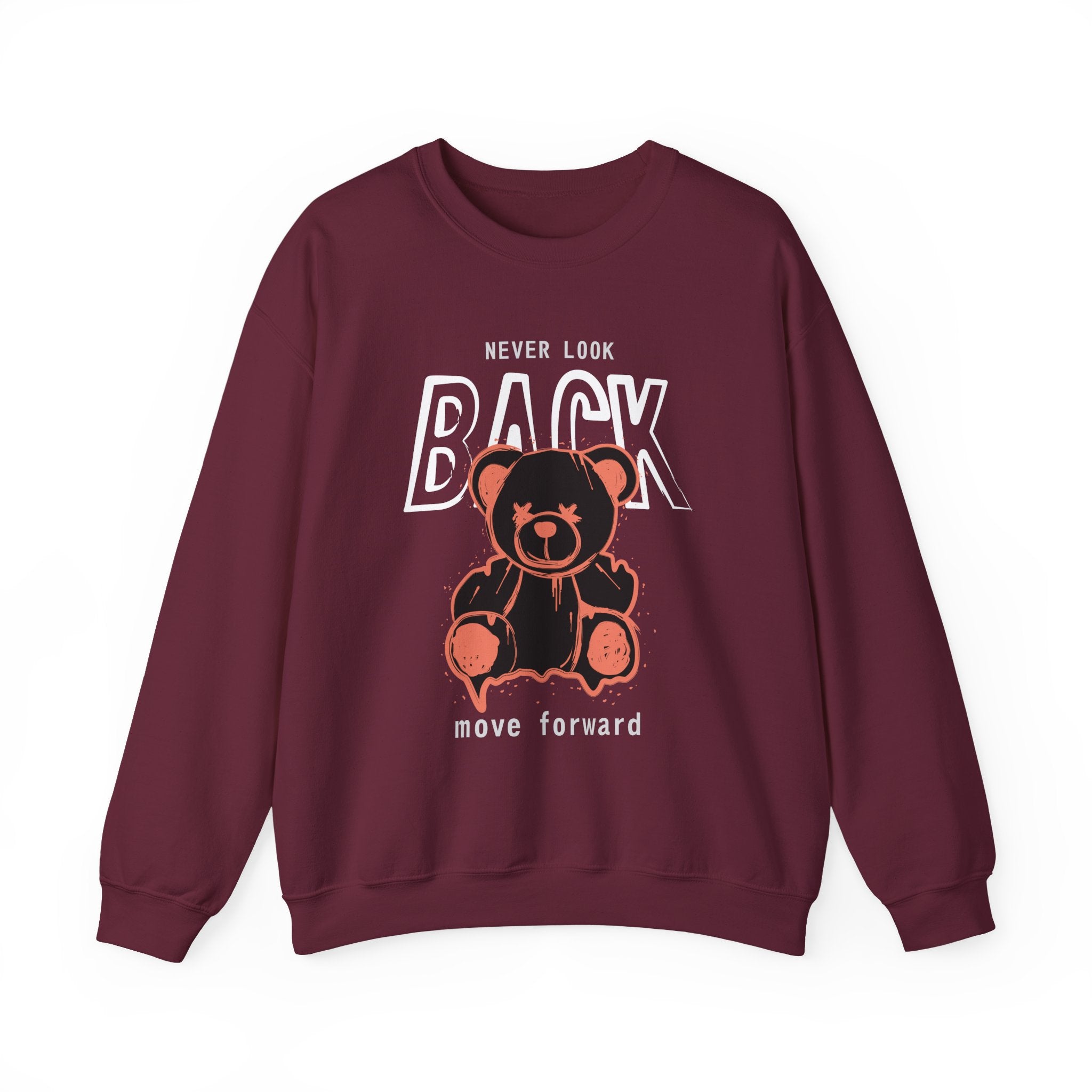 Never Look Back Move Forward Sweatshirt - Shirt Cave