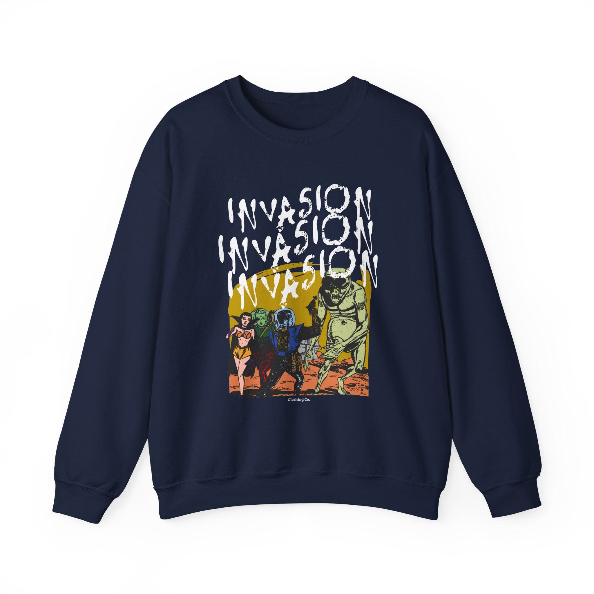 Invasion Sweatshirt - Shirt Cave