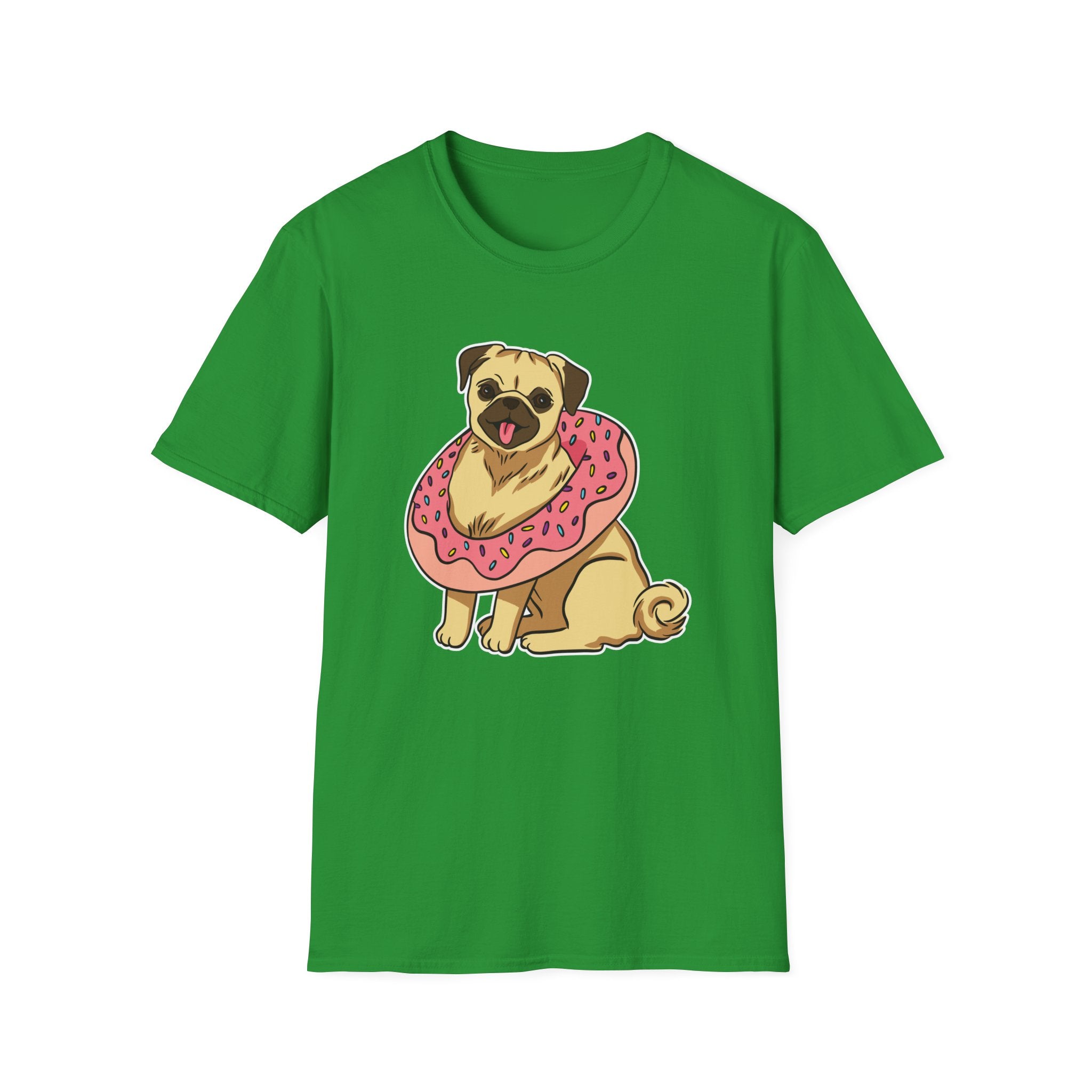 Donut Pug T-Shirt - Shirt Cave