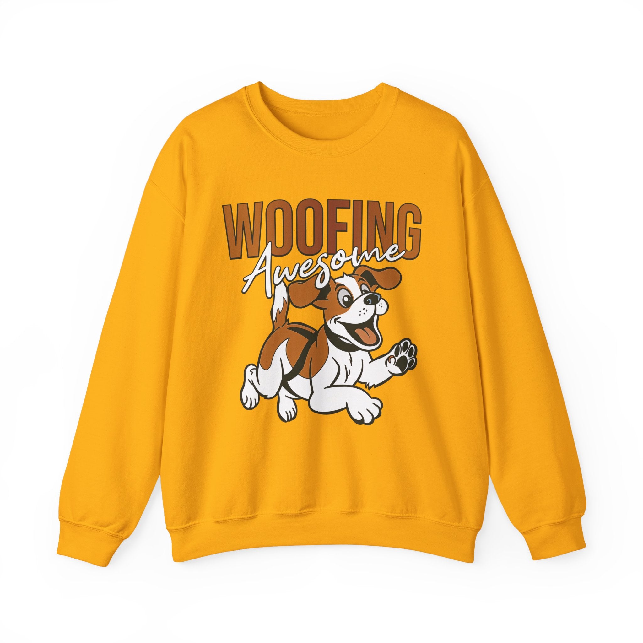 Woofing Awesome Sweatshirt - Shirt Cave