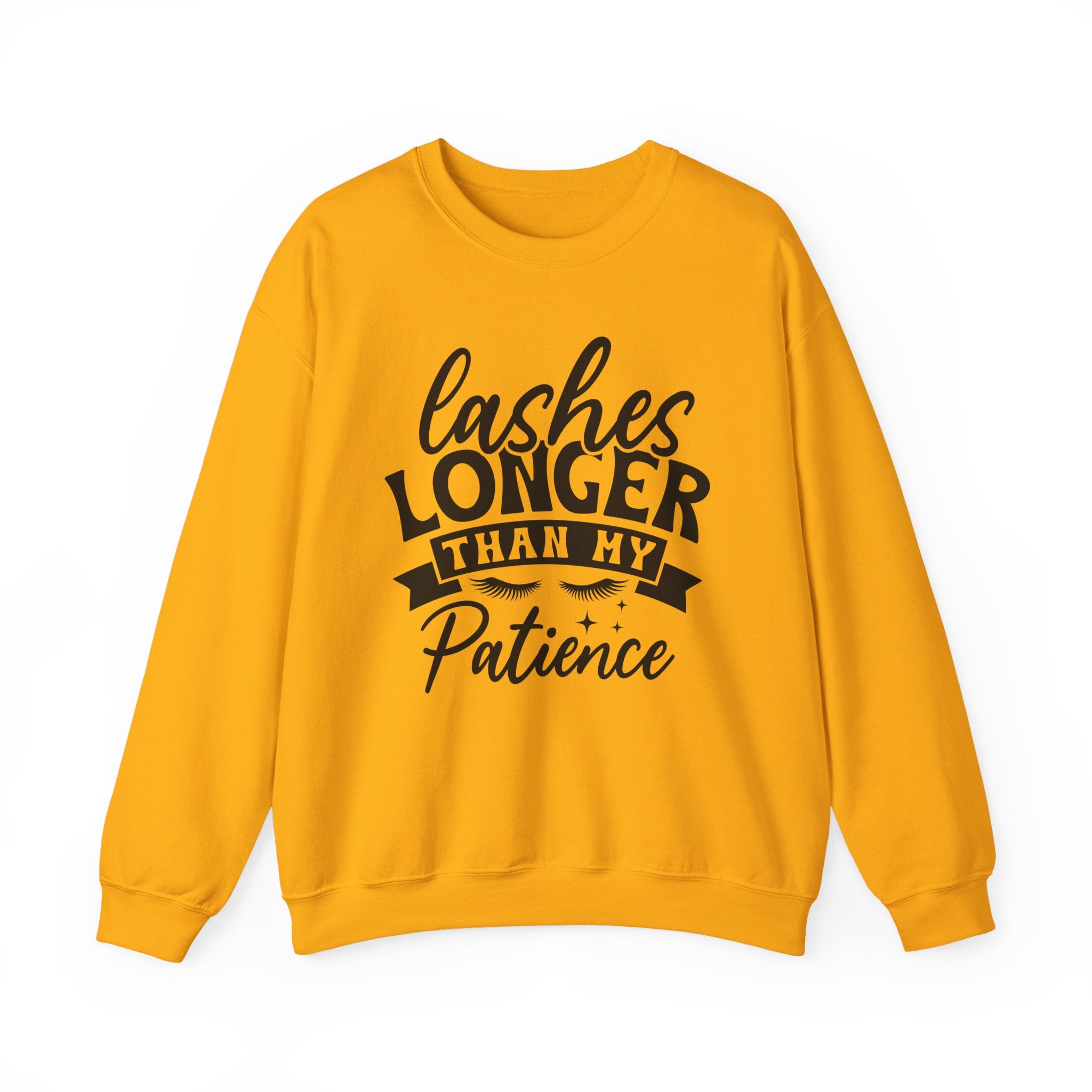 Lashes Longer Than My Patience Sweatshirt - Shirt Cave