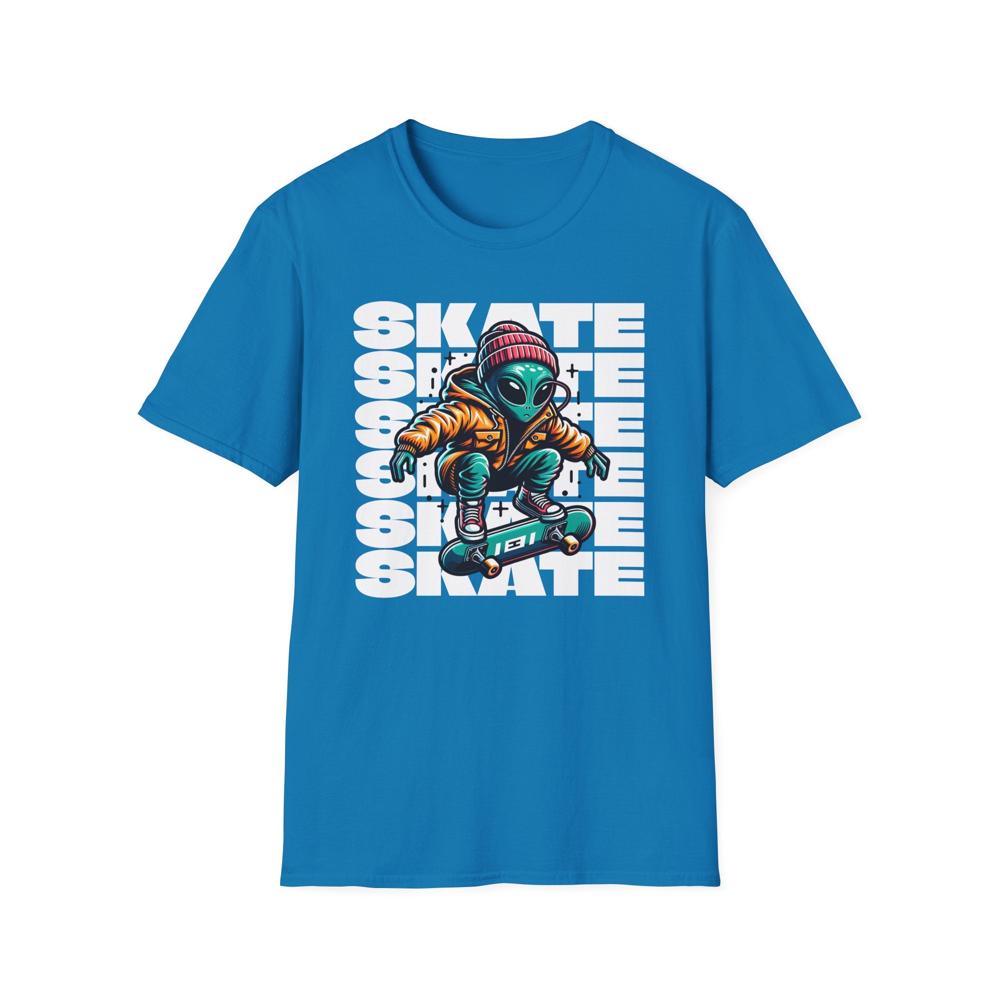 Skate Alien T-Shirt - Shirt Cave