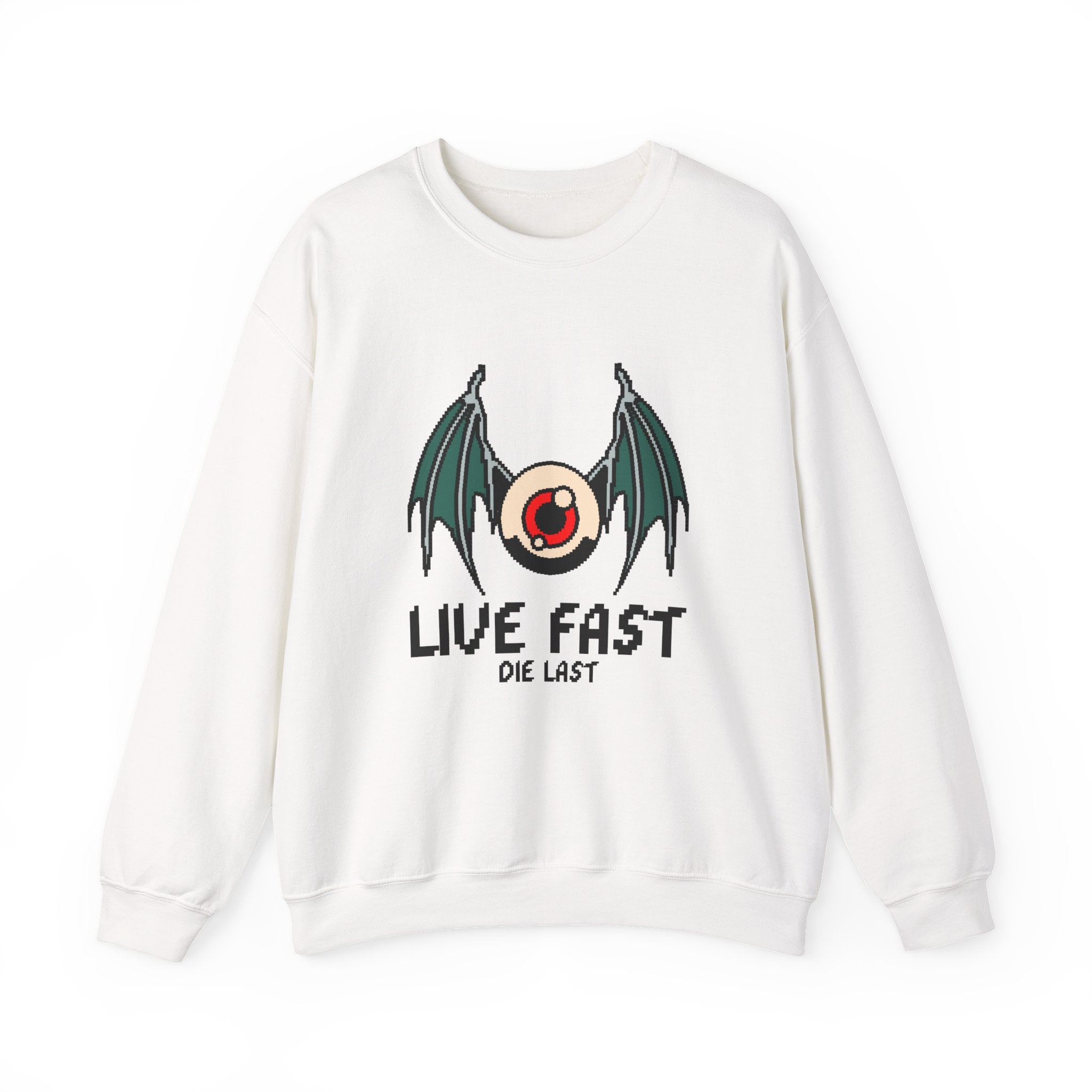 Live Fast Die Last Sweatshirt - Shirt Cave