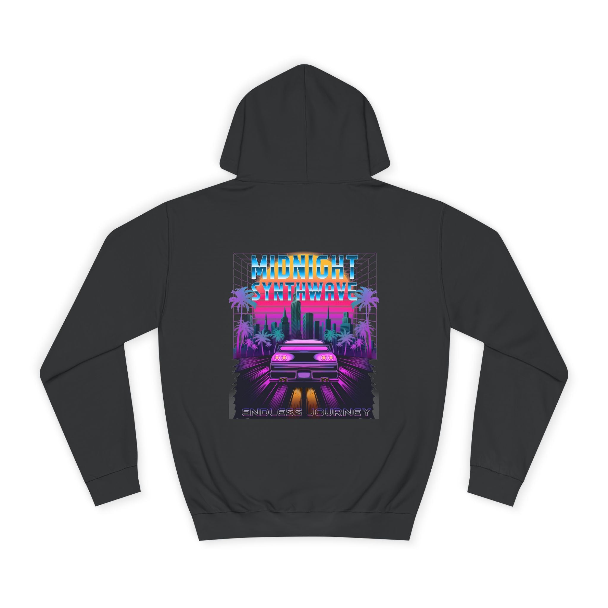 Midnight Synthwave Hoodie - Shirt Cave