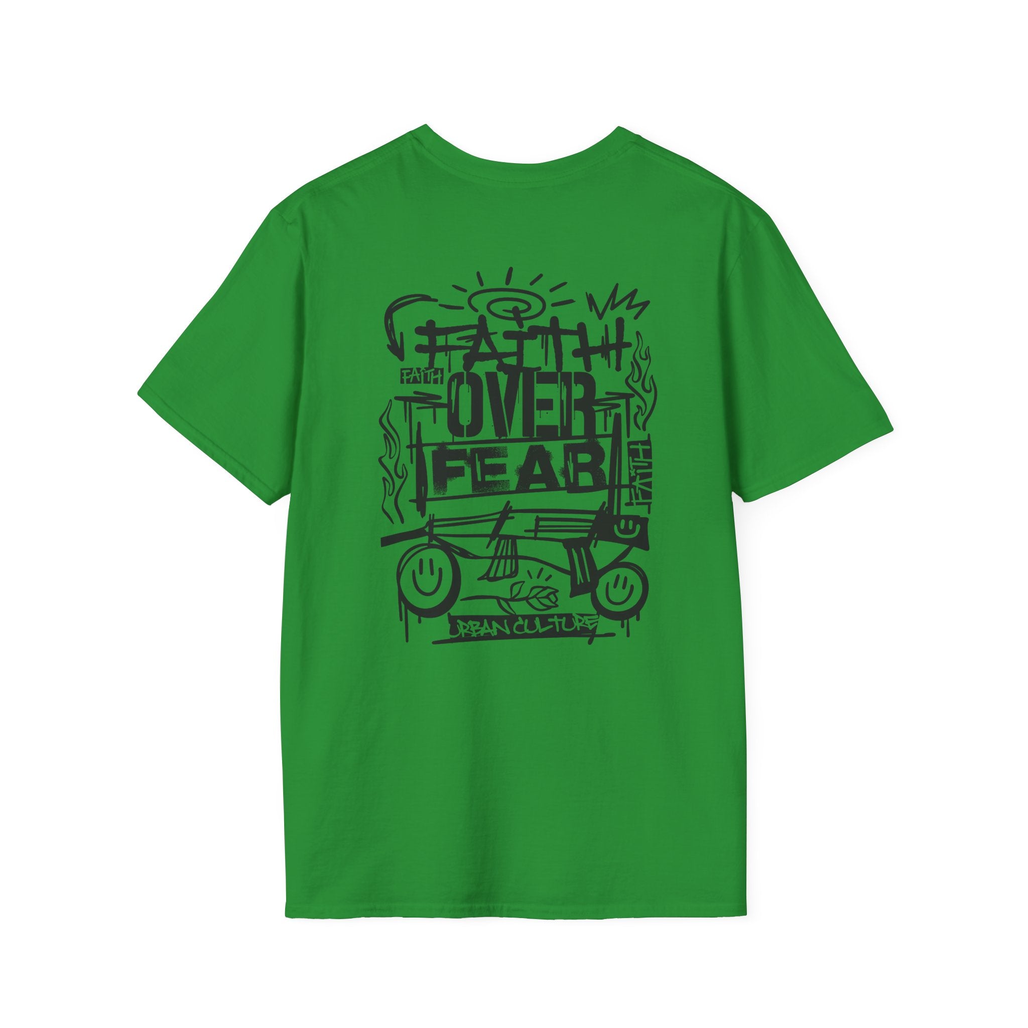 Faith Over Fear T-Shirt - Shirt Cave