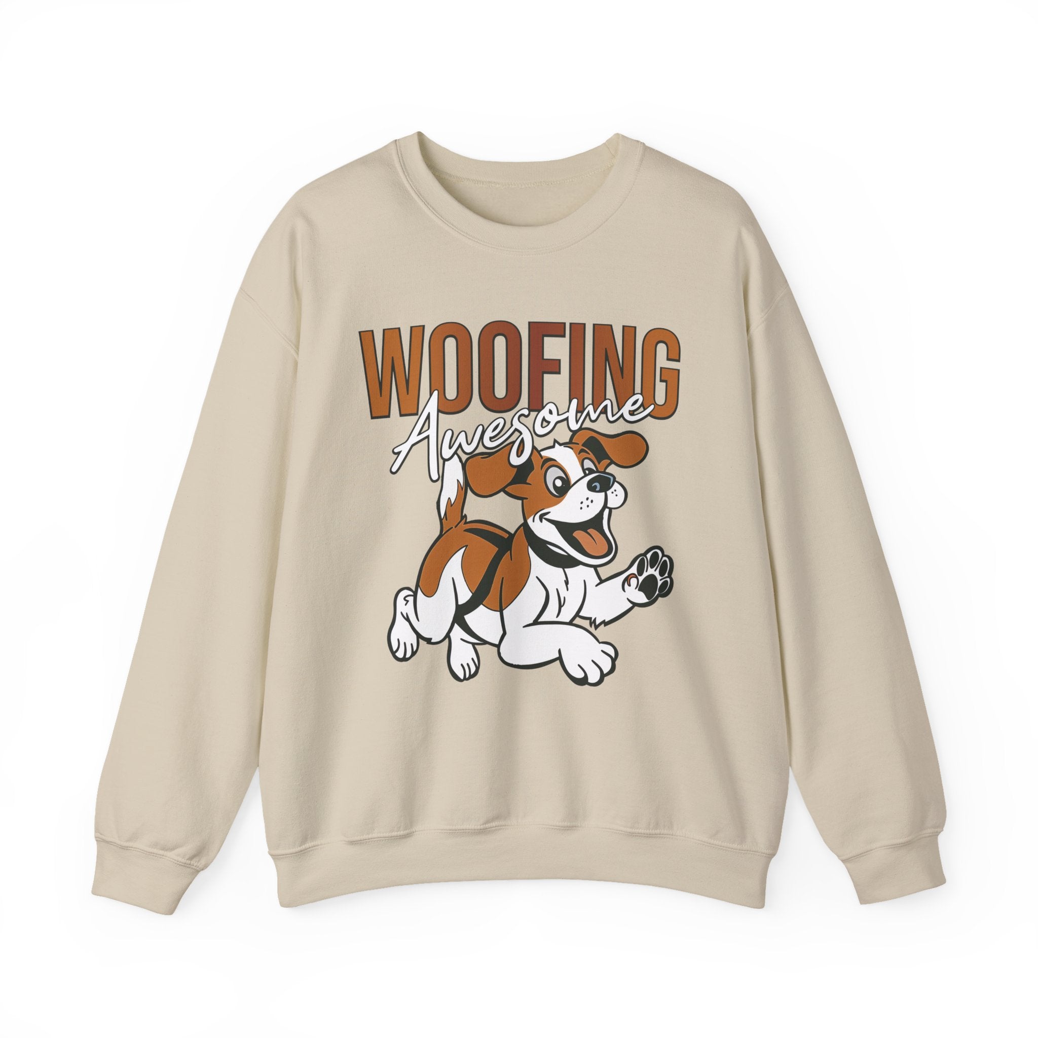 Woofing Awesome Sweatshirt - Shirt Cave