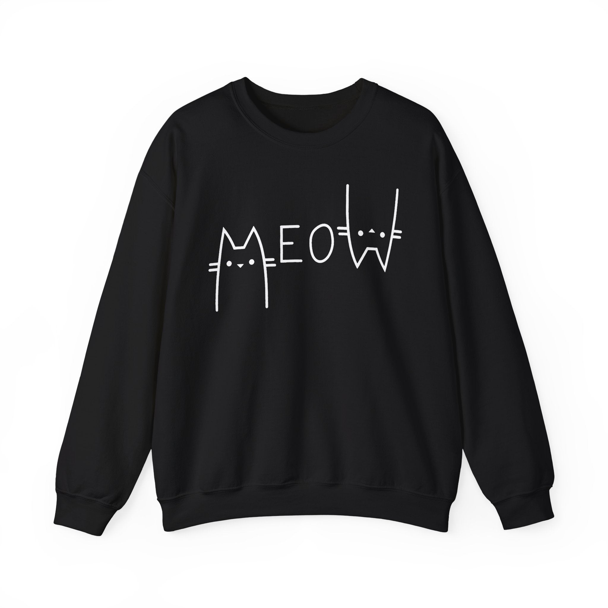 Meow Sweatshirt - Shirt Cave