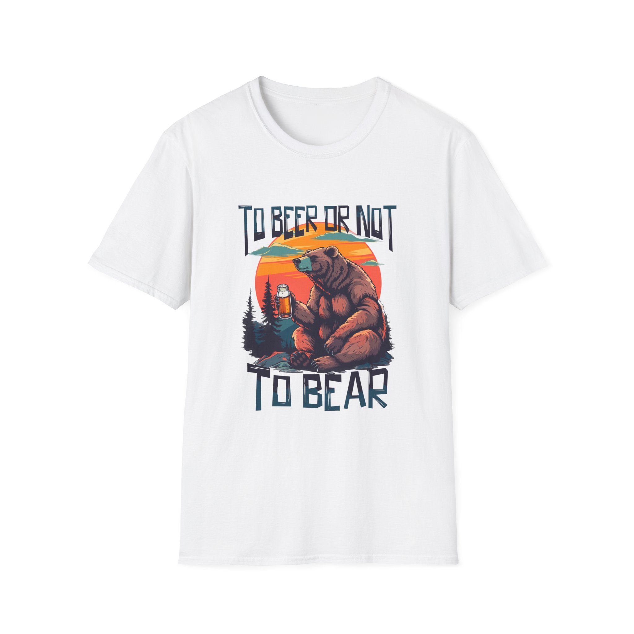 To Beer or Not To Bear T-Shirt - Shirt Cave
