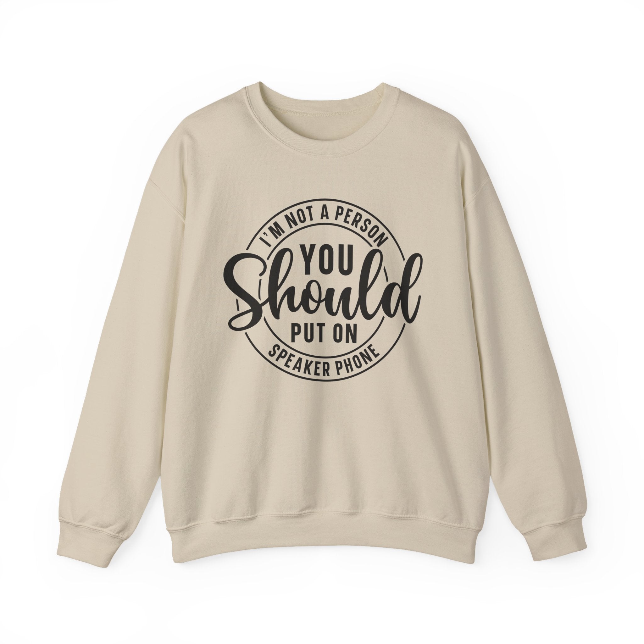 Speaker Phone Sweatshirt - Shirt Cave