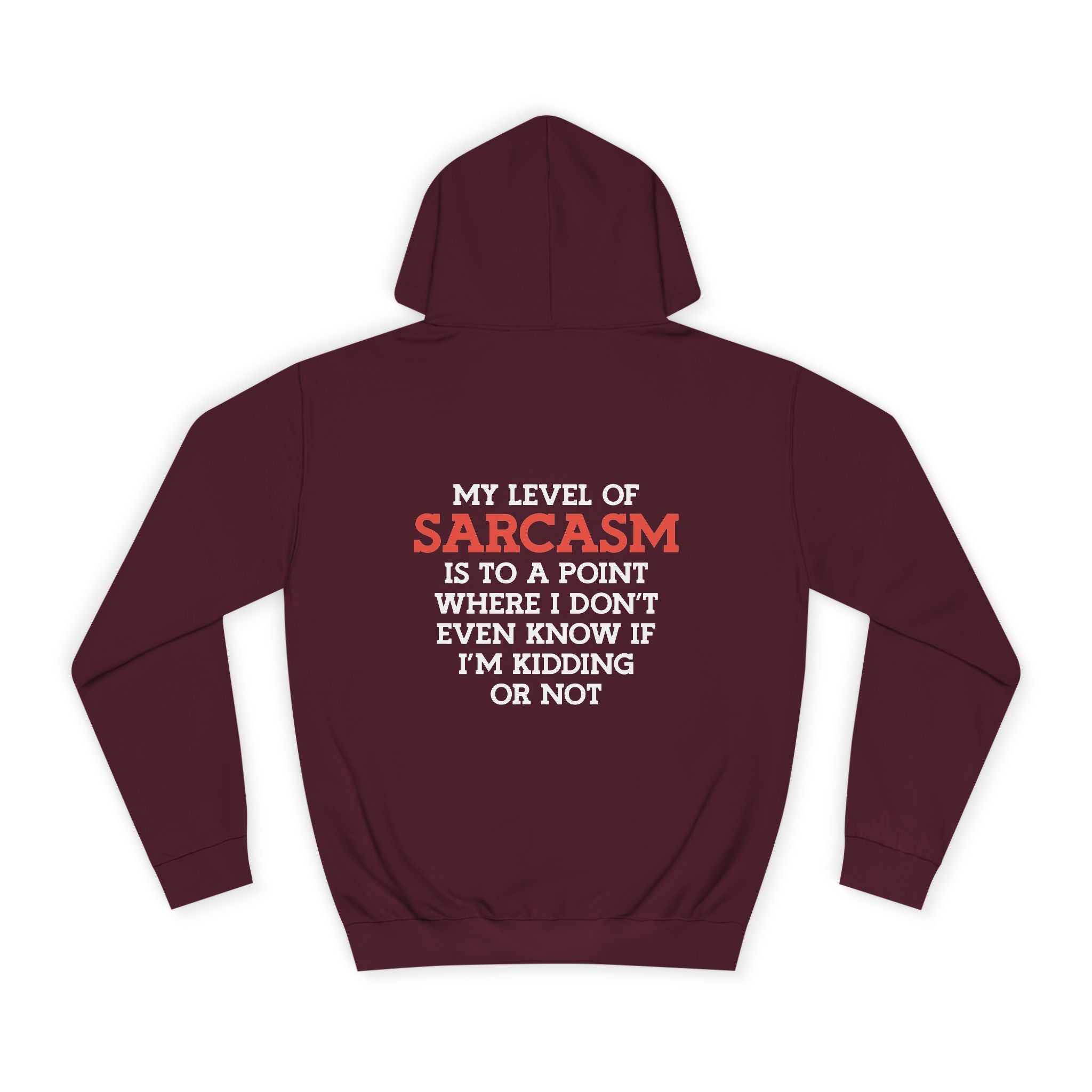 My Level Of Sarcasm Hoodie - Shirt Cave