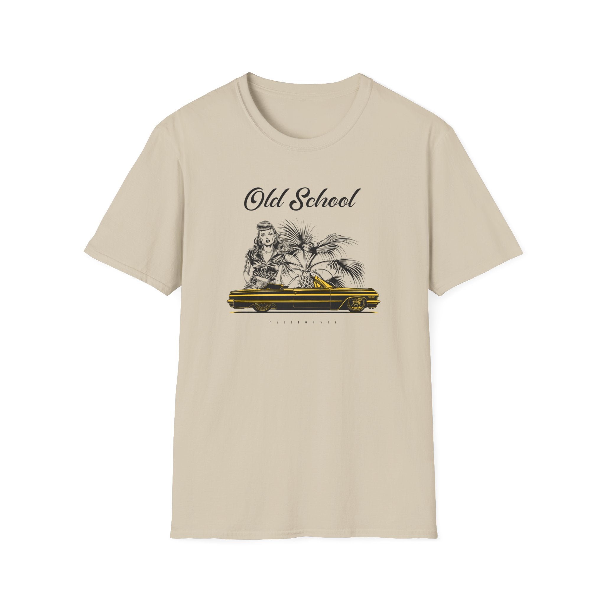Old School California T-Shirt - Shirt Cave