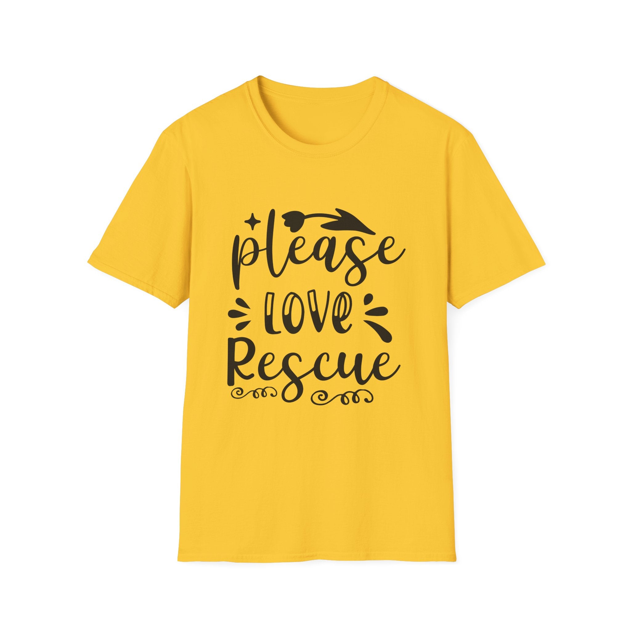 Please Love Rescue T-Shirt - Shirt Cave