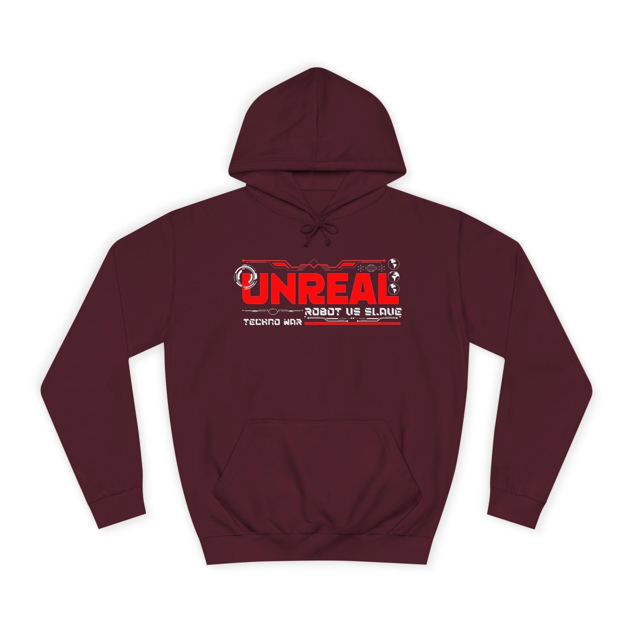 Unreal College Hoodie - Shirt Cave