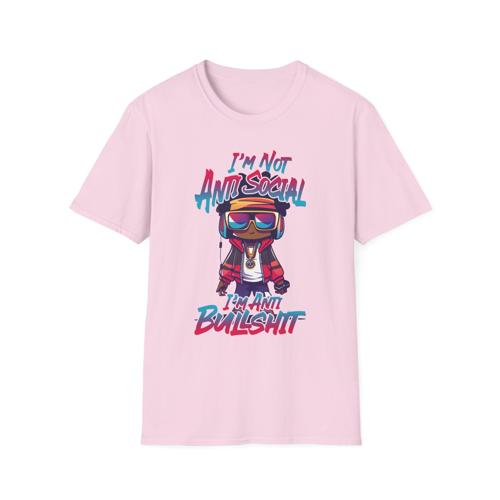 I'm Not Anti Social T-Shirt - Shirt Cave