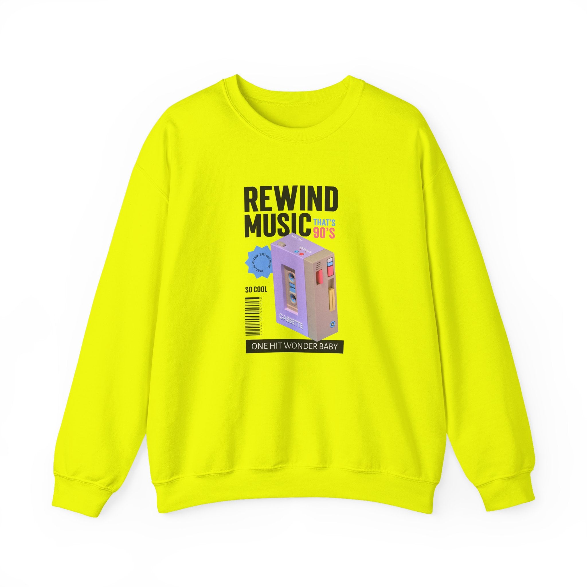 Rewind Music Sweatshirt - Shirt Cave