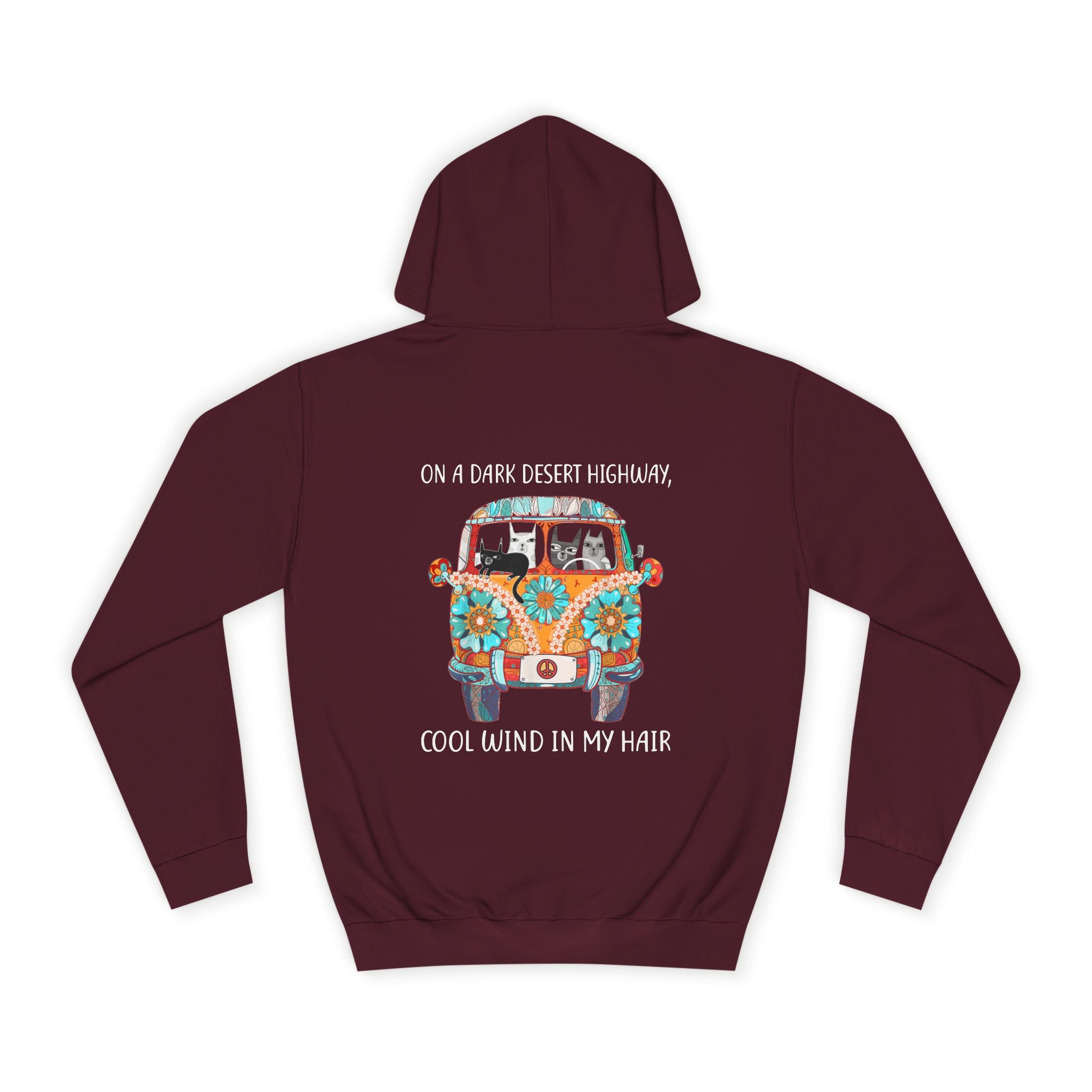 On a Dark Desert Highway Hoodie - Shirt Cave