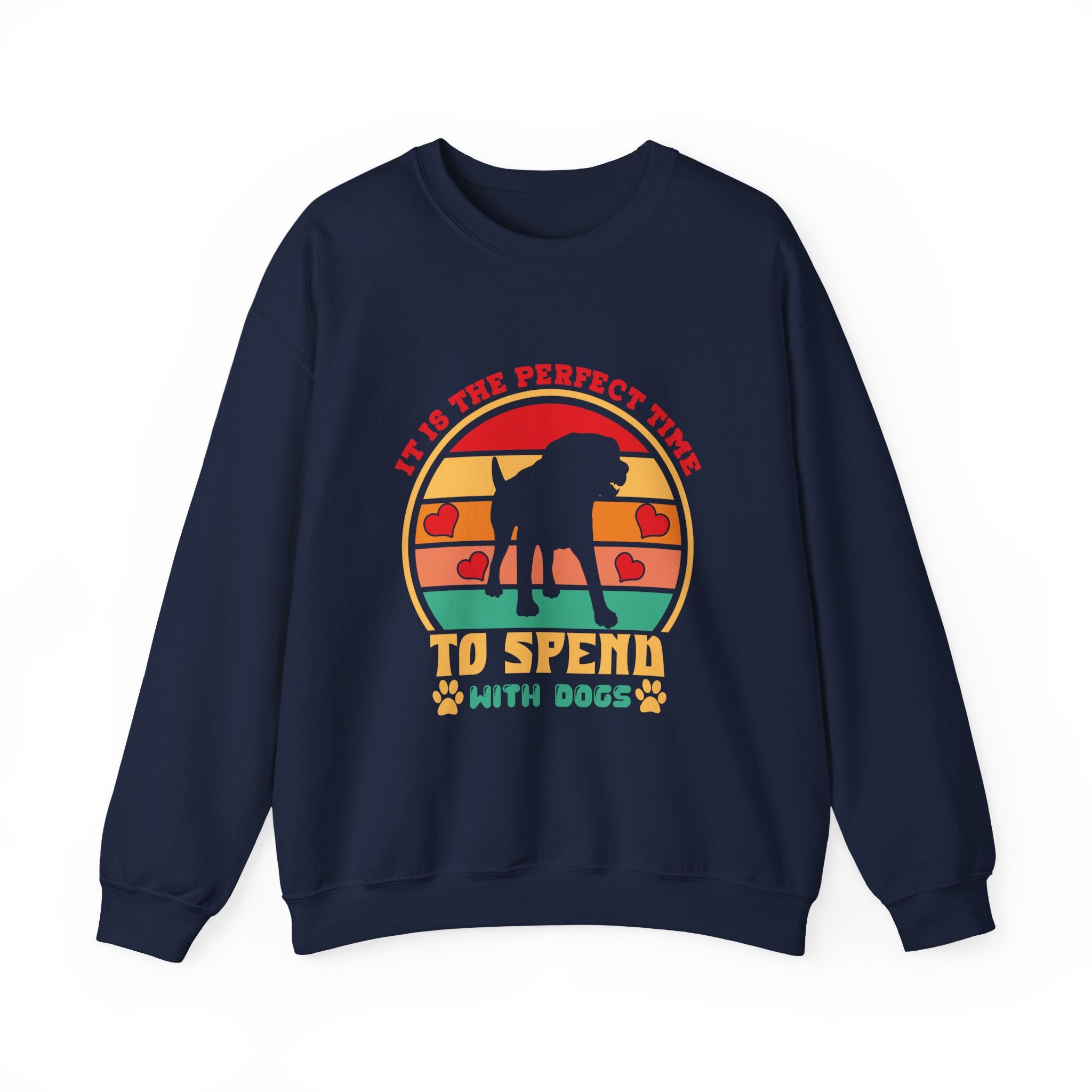 Perfect Time to Spend with Dogs Sweatshirt - Shirt Cave