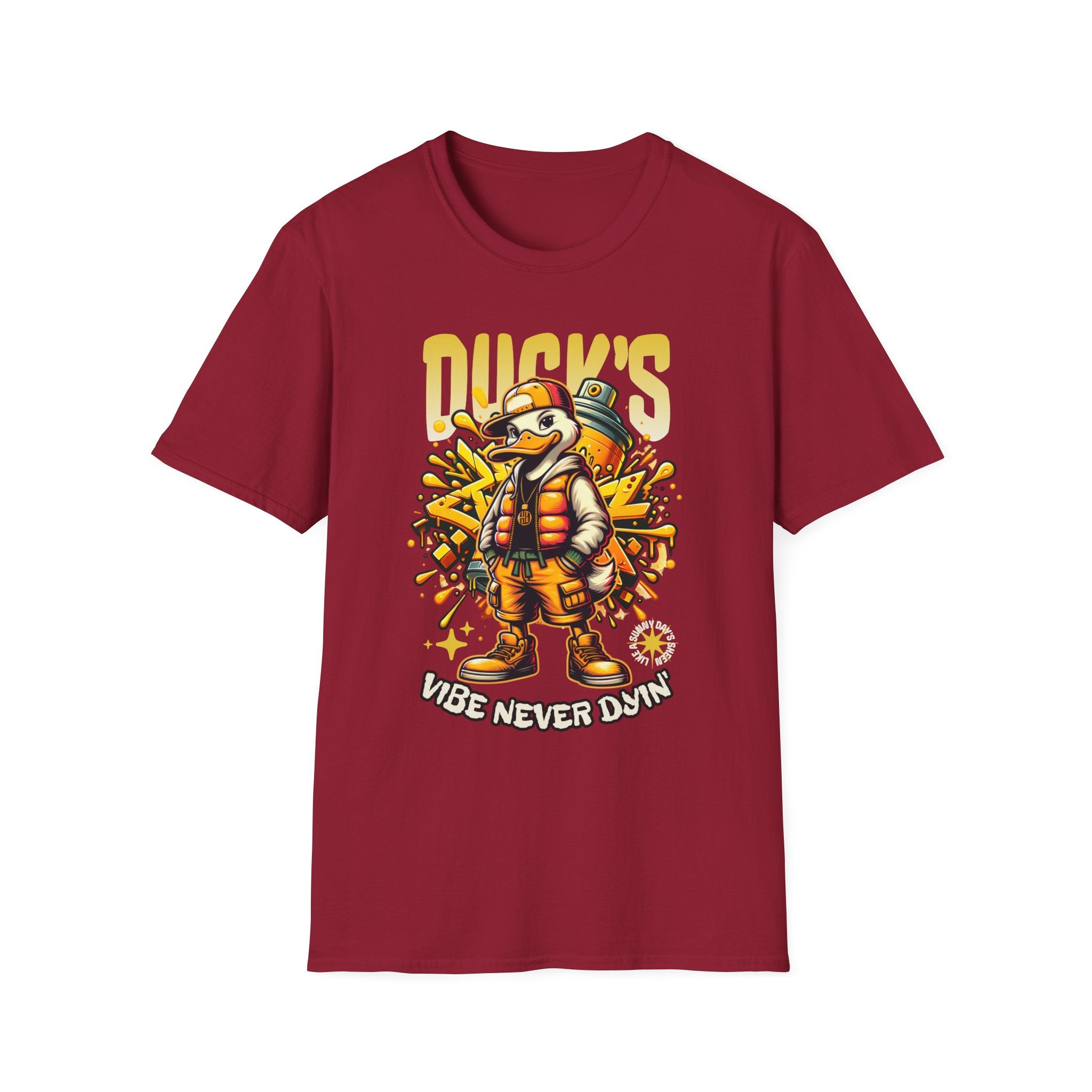 Duck's Vibe Never Dyin' T-Shirt - Shirt Cave