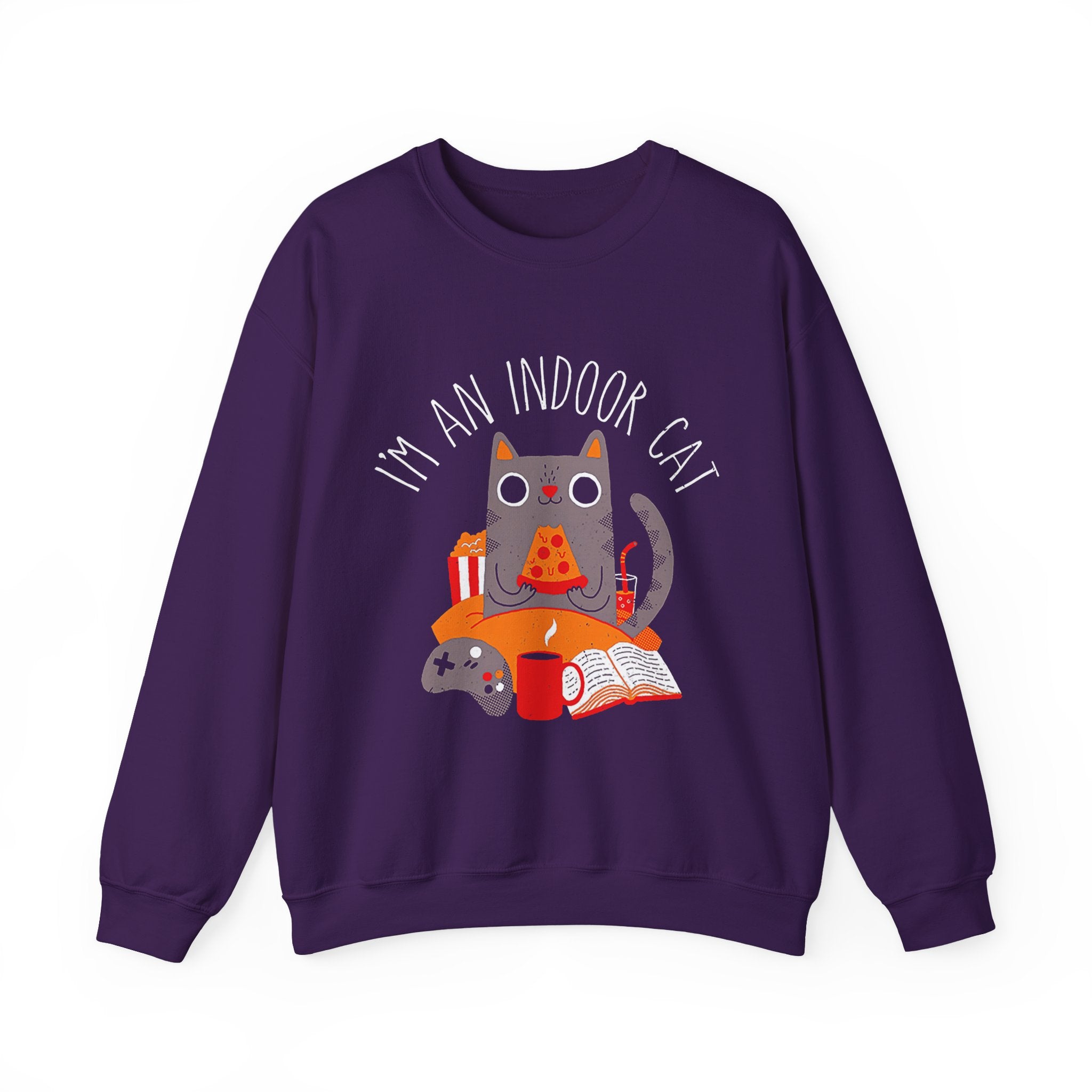 Indoor Cat Sweatshirt - Shirt Cave