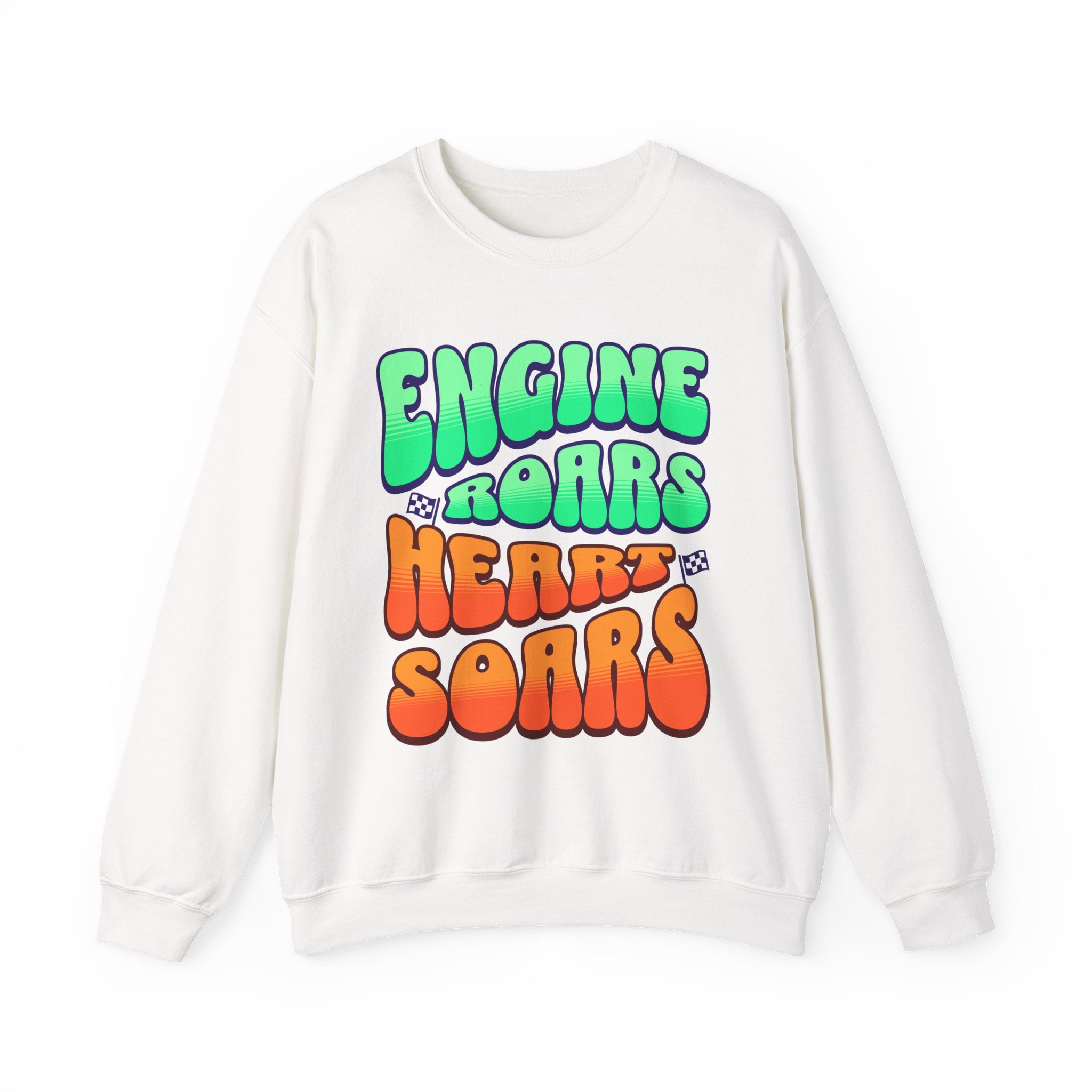 Engine Roars Heart Soars weatshirt - Shirt Cave