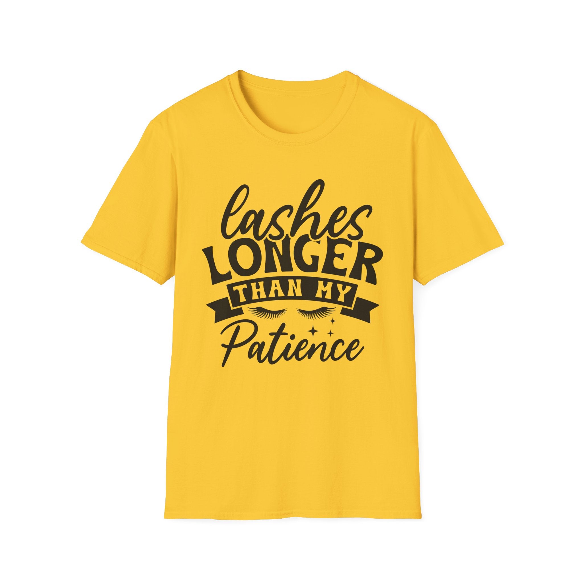 Lashes Longer Than My Patience T-Shirt - Shirt Cave