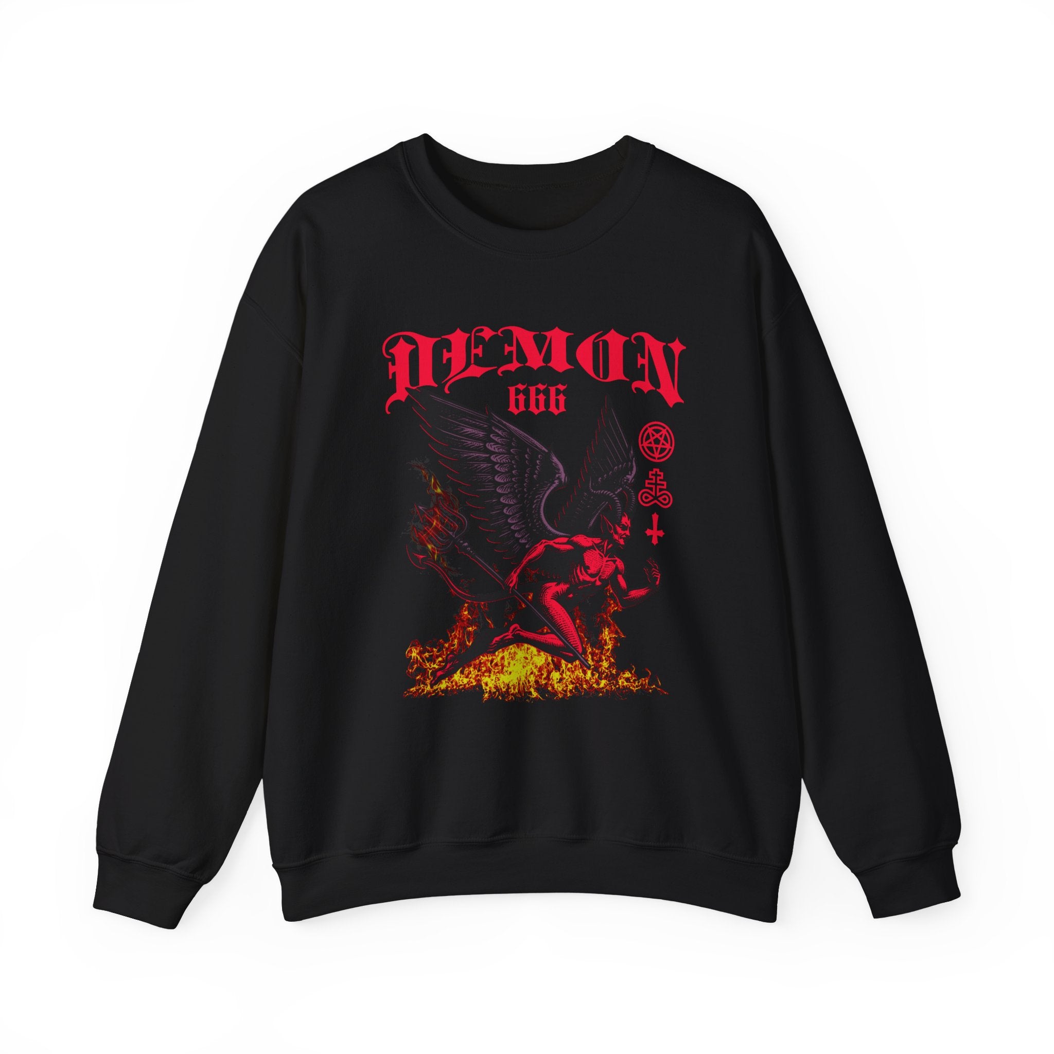 Demon 666 Sweatshirt - Shirt Cave