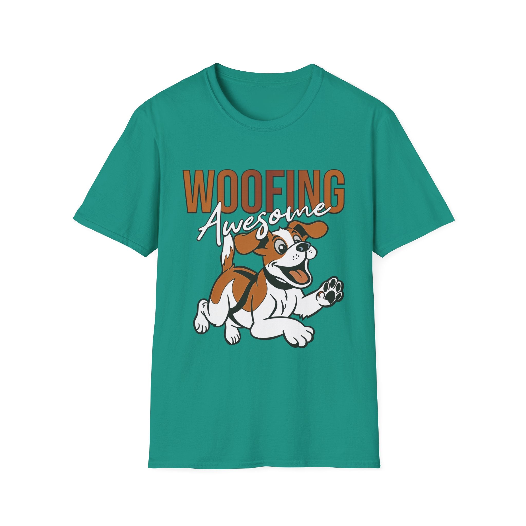 Woofing Awesome T-Shirt - Shirt Cave