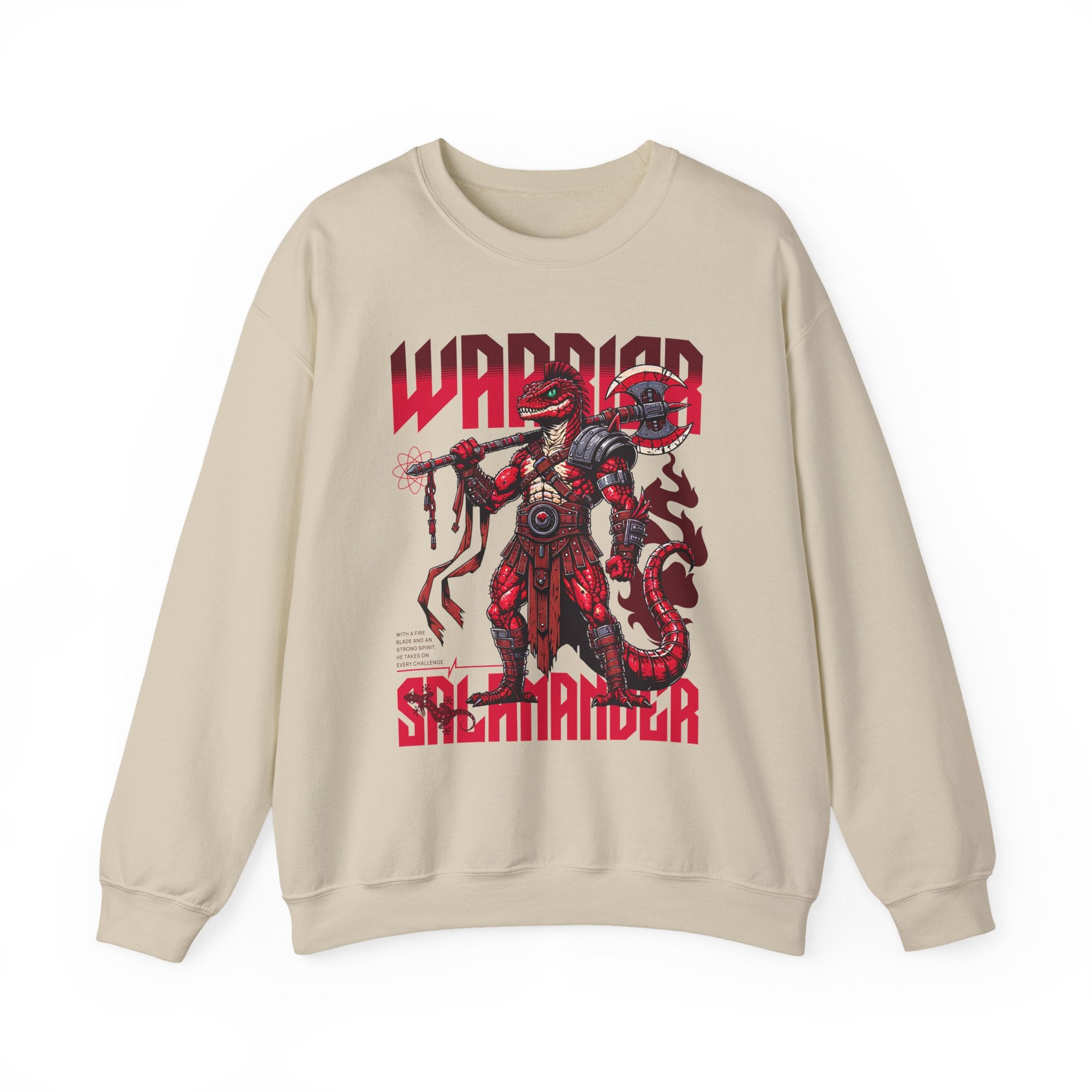 Warrior Salamander Sweatshirt - Shirt Cave