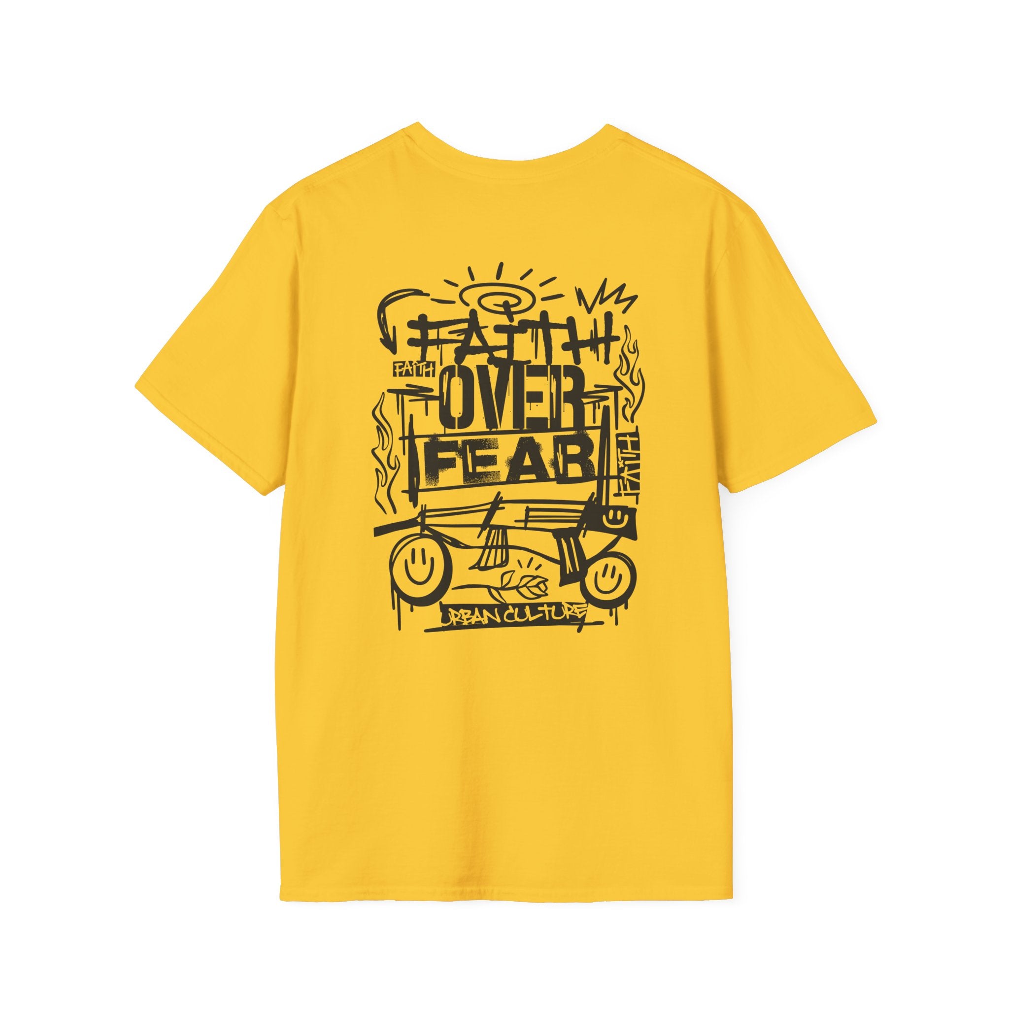 Faith Over Fear T-Shirt - Shirt Cave