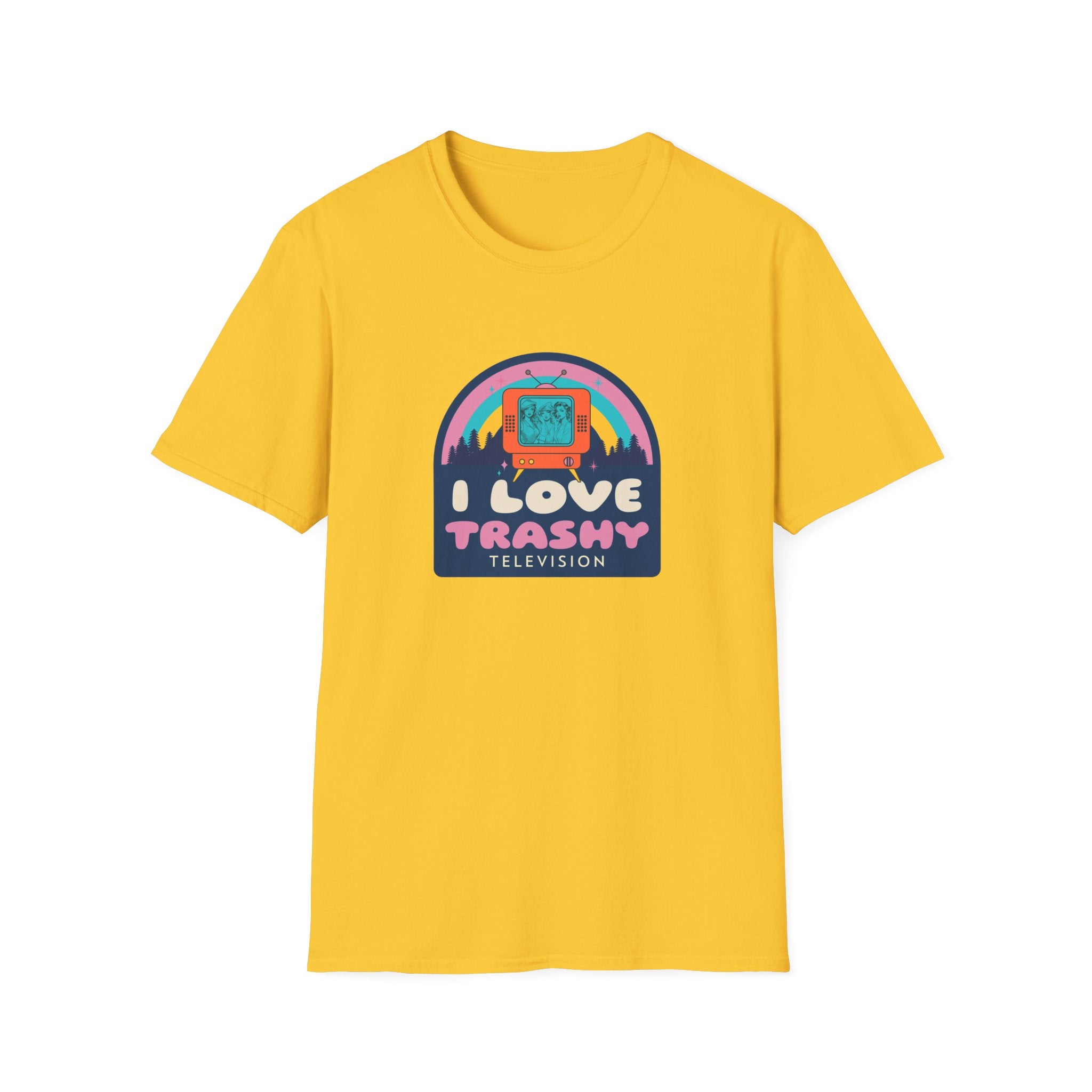I Love Trashy Television T-Shirt - Shirt Cave