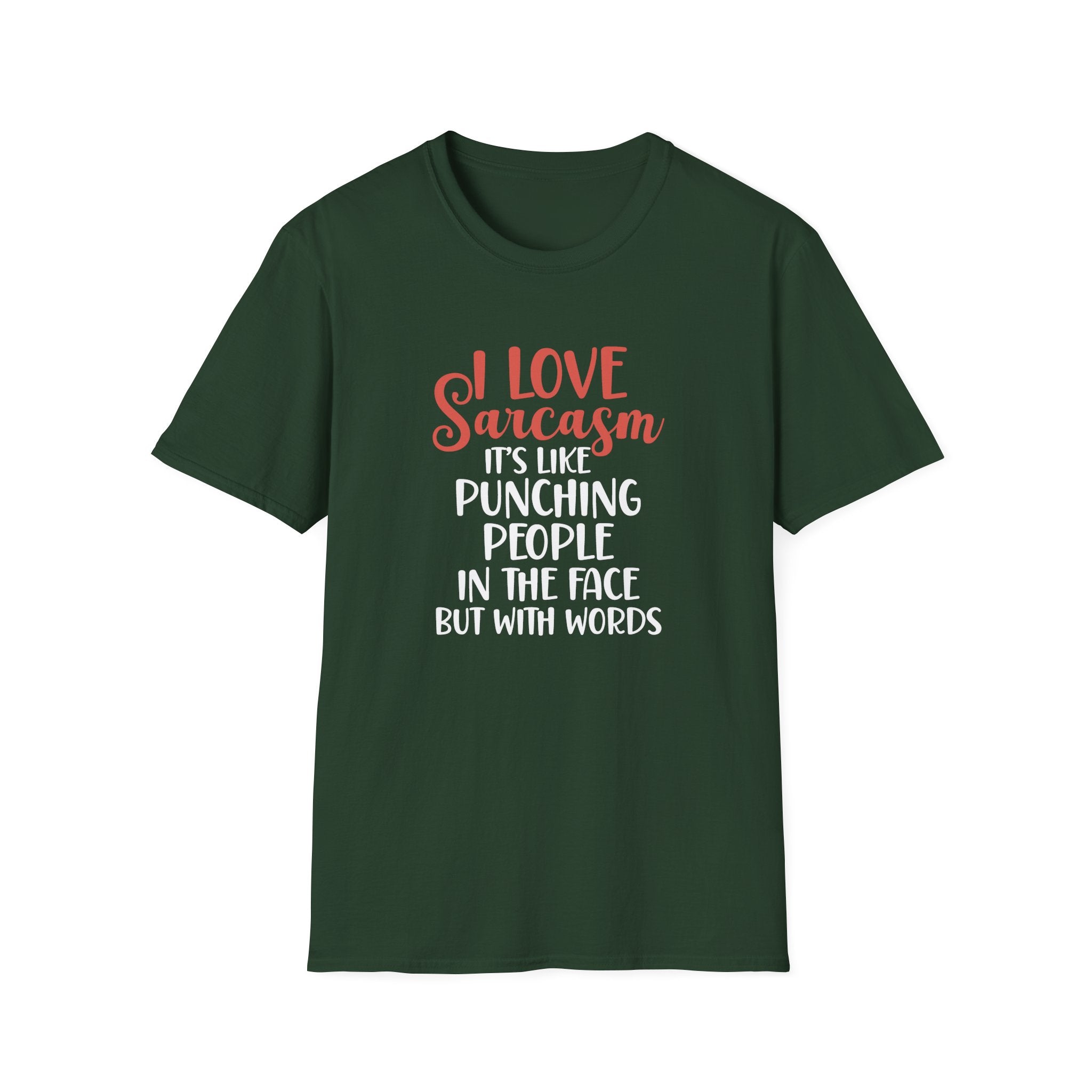 I Love Sarcasm T-Shirt - Shirt Cave