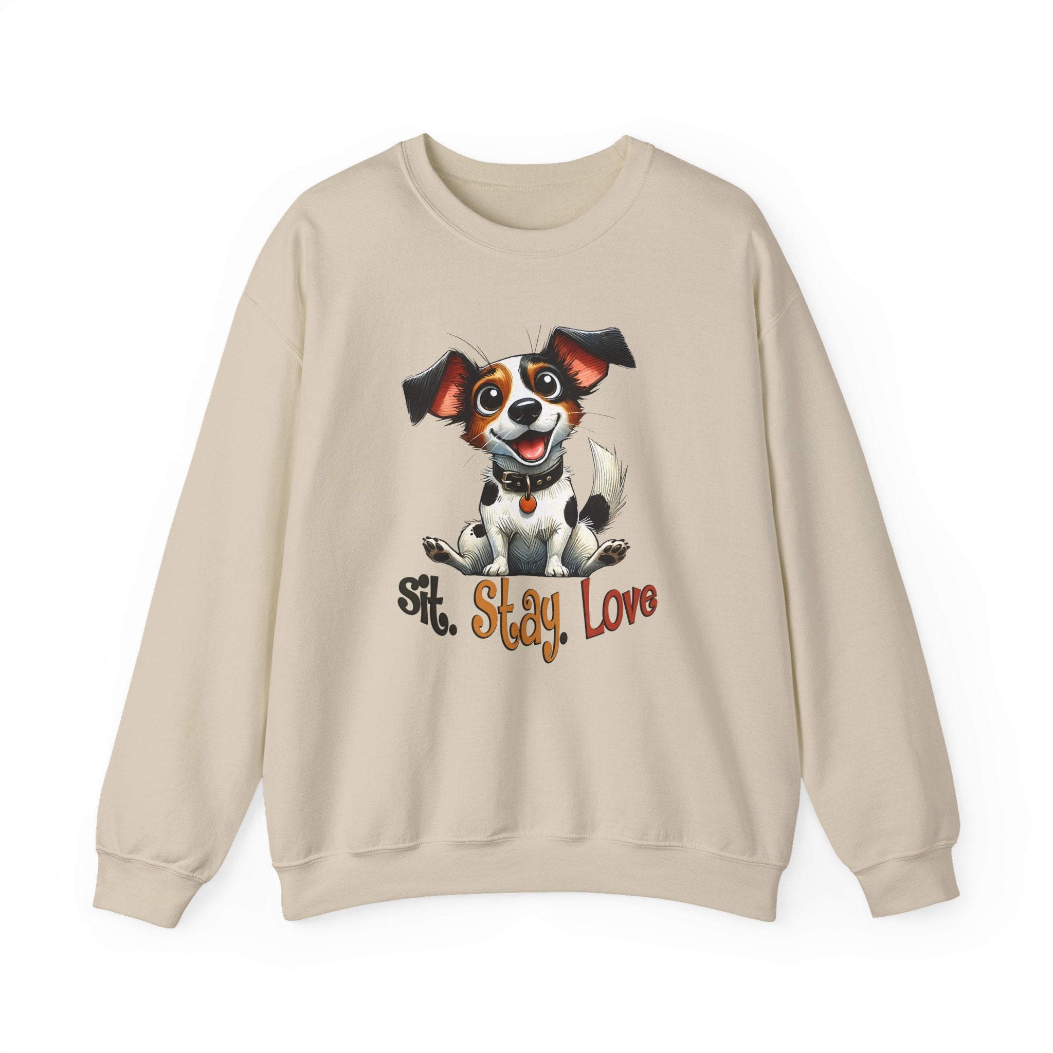Sit Stay Love Sweatshirt - Shirt Cave