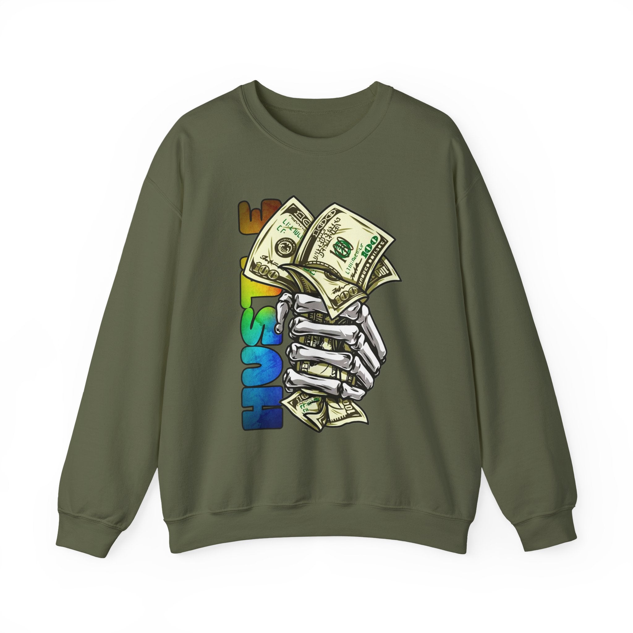 Skeletal Hustle Sweatshirt - Shirt Cave
