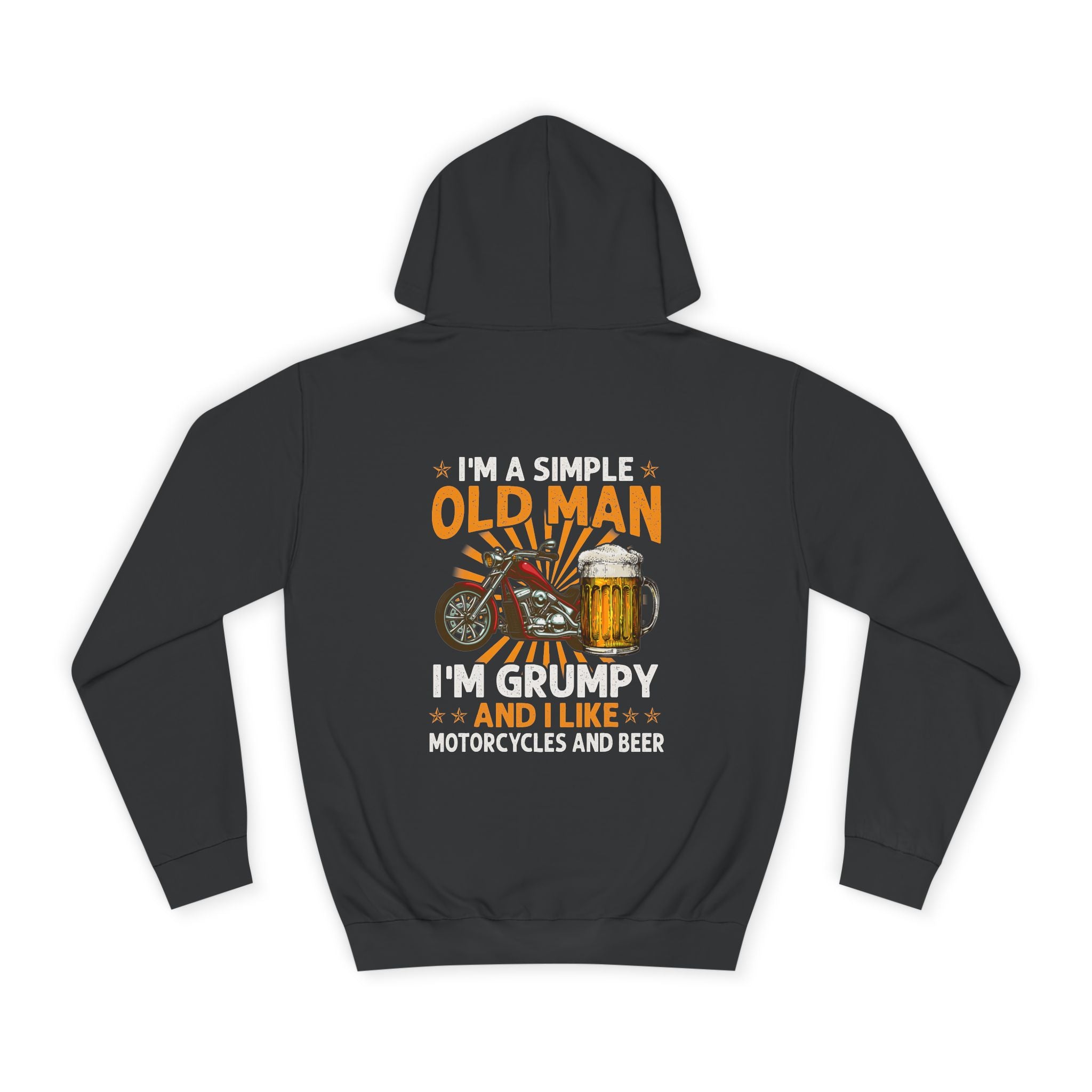 Simple Old Man Hoodie - Shirt Cave