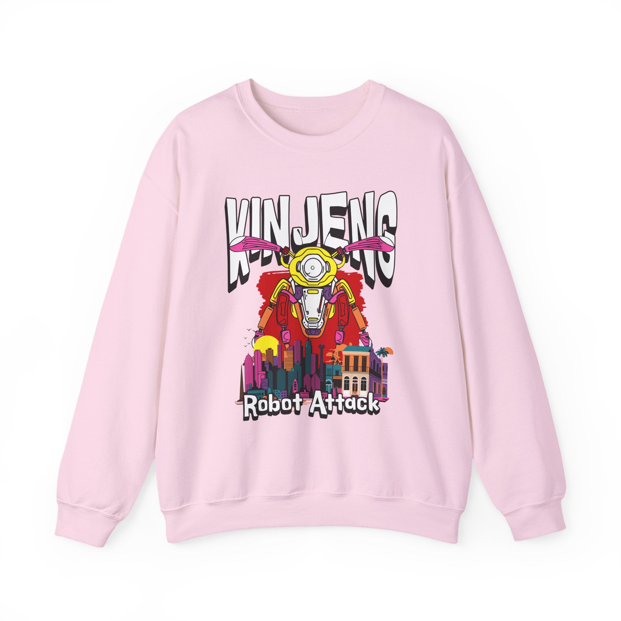 Robot Attack Sweatshirt - Shirt Cave
