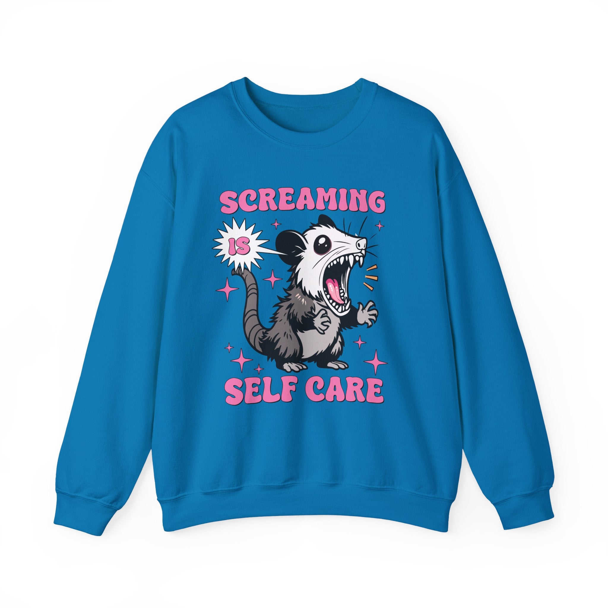 Screaming is Self Care Sweatshirt - Shirt Cave